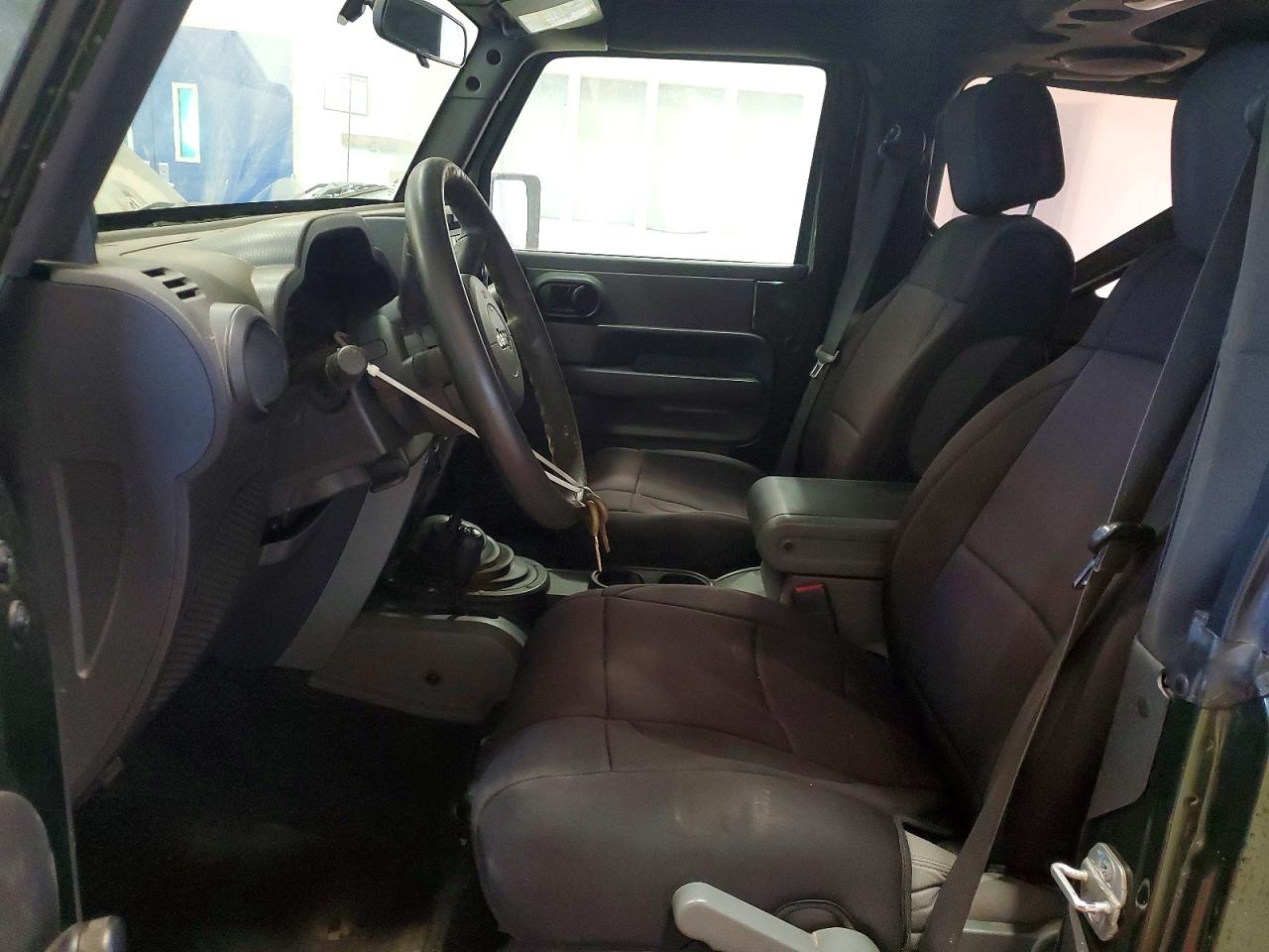 2007 Jeep Wrangler X Зеленый vin: 1J4FA24107L112144