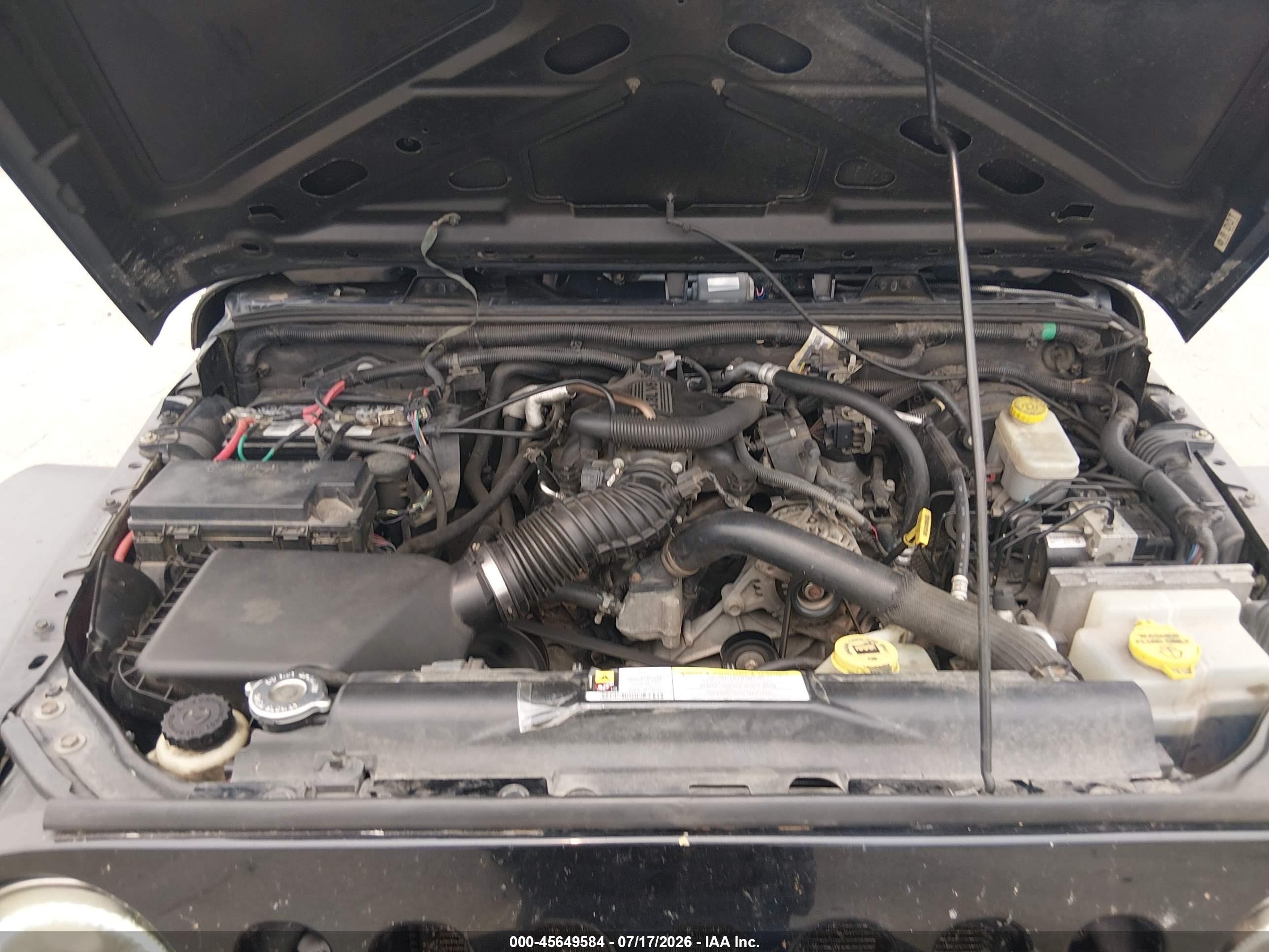 2009 Jeep Wrangler X Черный vin: 1J4FA24109L741468