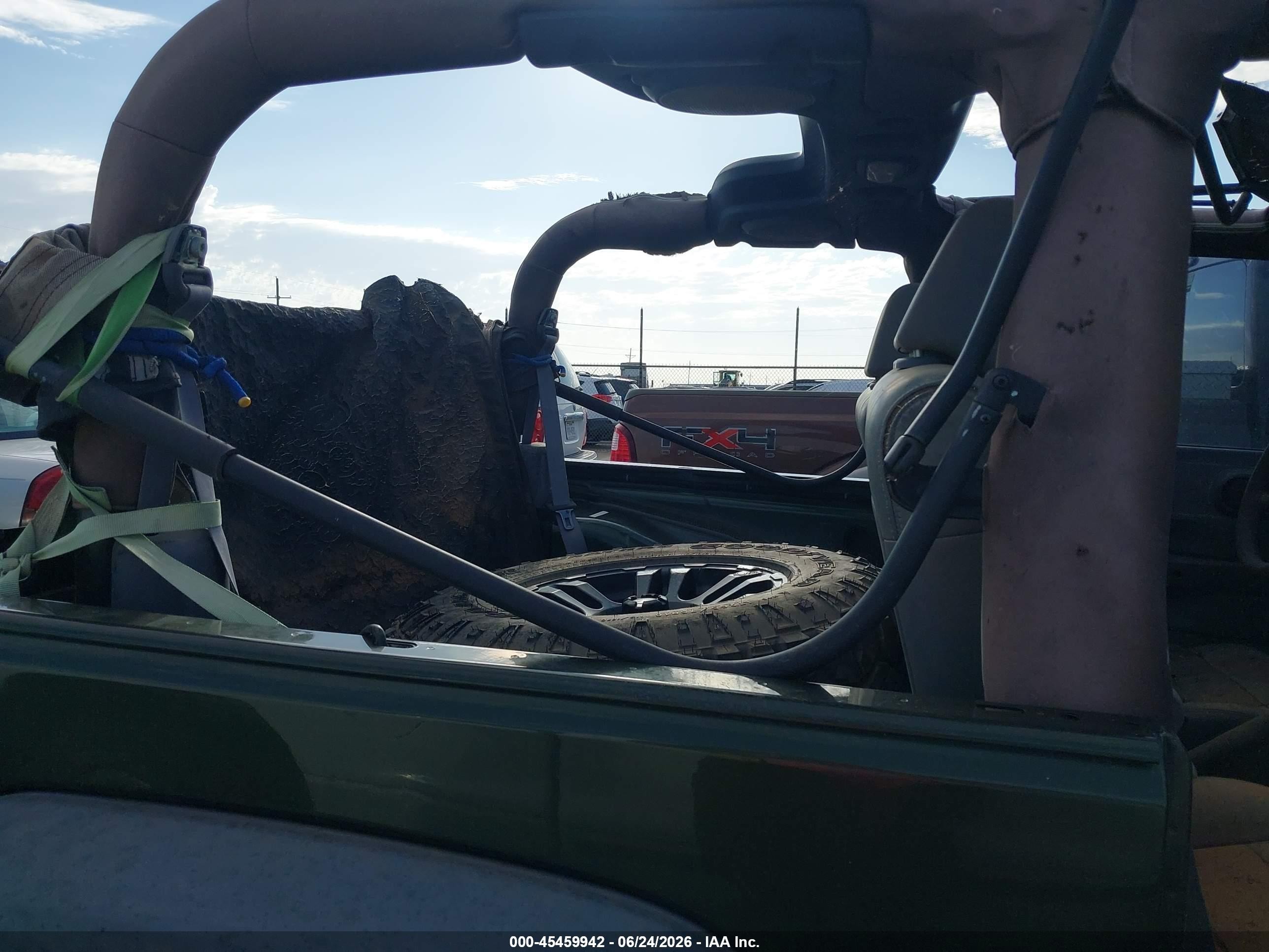 2008 Jeep Wrangler X Green vin: 1J4FA24118L559065