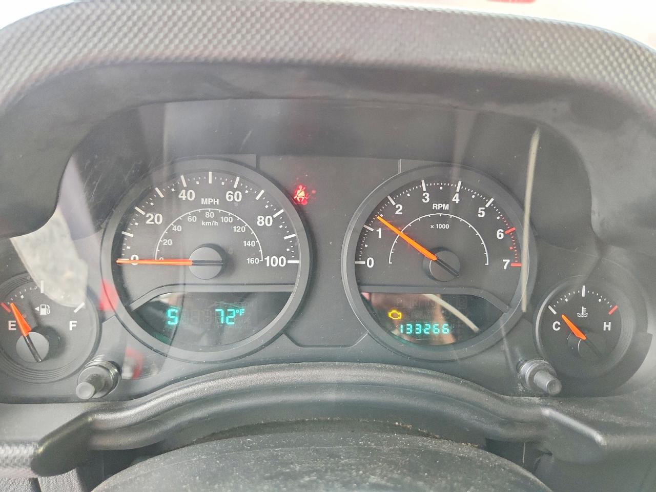 2009 Jeep Wrangler X Красный vin: 1J4FA24119L764094