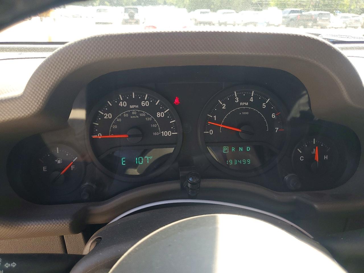 2009 Jeep Wrangler X Red vin: 1J4FA24119L769425