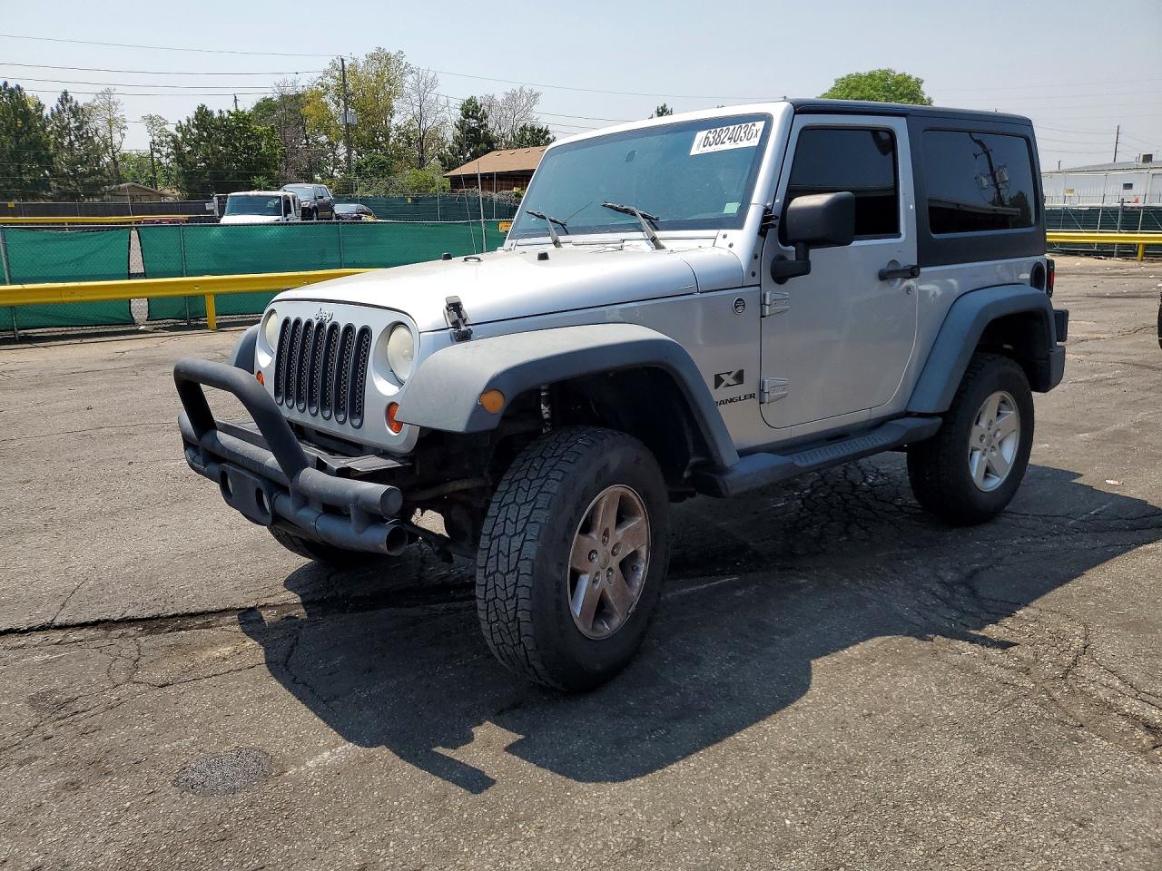 2009 Jeep Wrangler X Silver vin: 1J4FA24129L711193