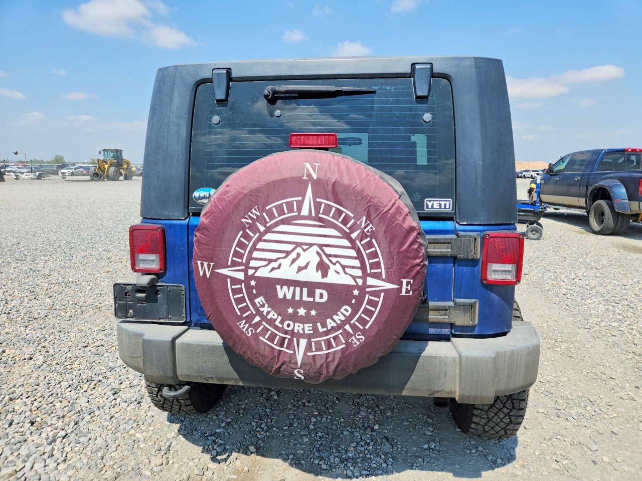 2009 Jeep Wrangler X Blue vin: 1J4FA24129L712411