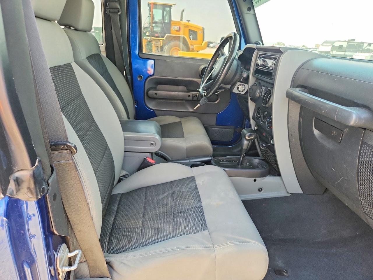 2009 Jeep Wrangler X Blue vin: 1J4FA24129L712411