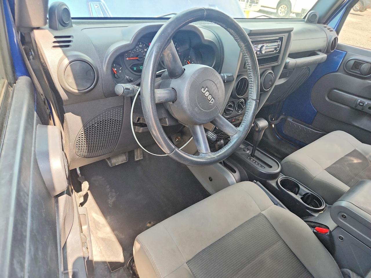 2009 Jeep Wrangler X Blue vin: 1J4FA24129L712411