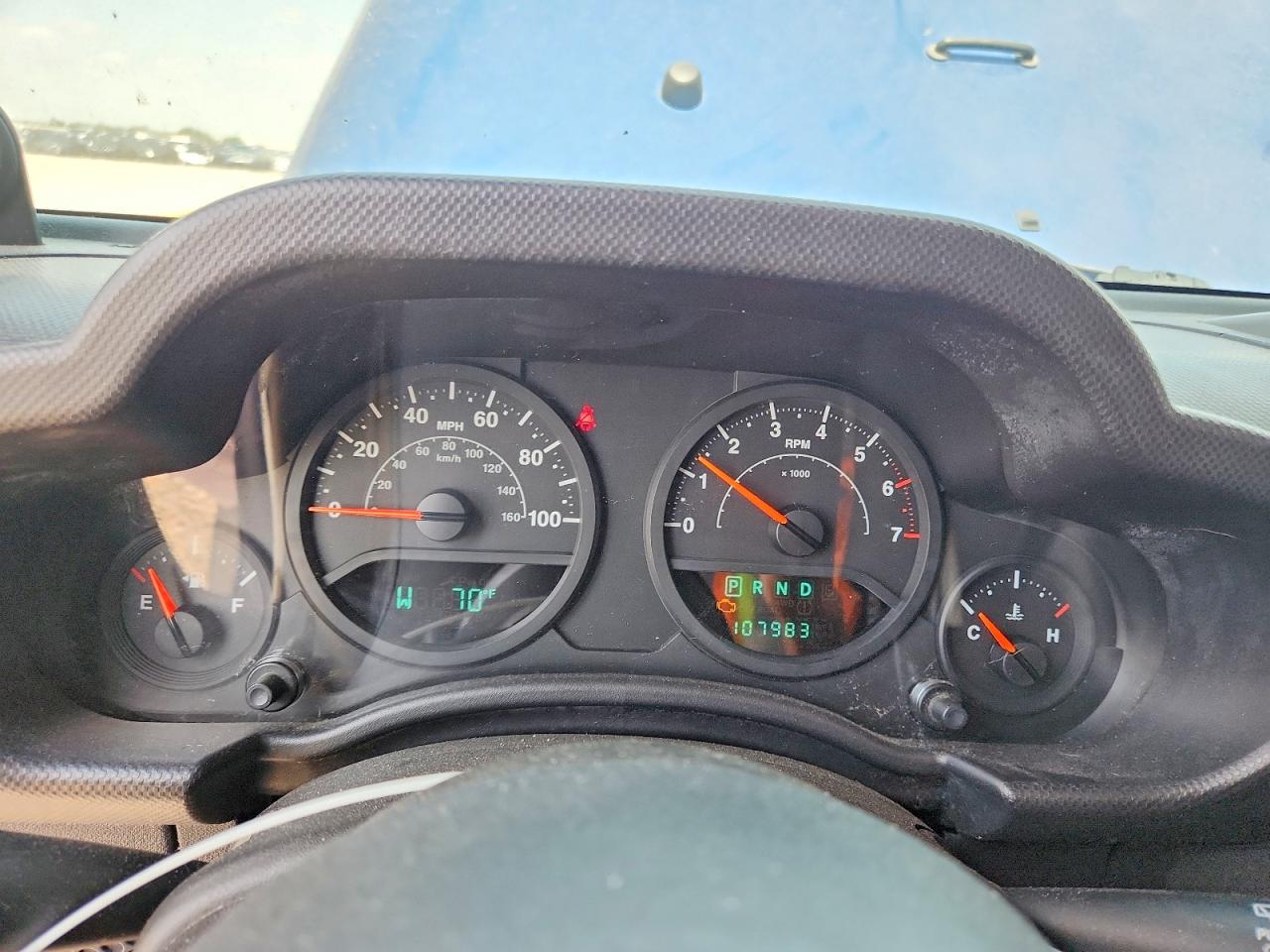2009 Jeep Wrangler X Blue vin: 1J4FA24129L712411