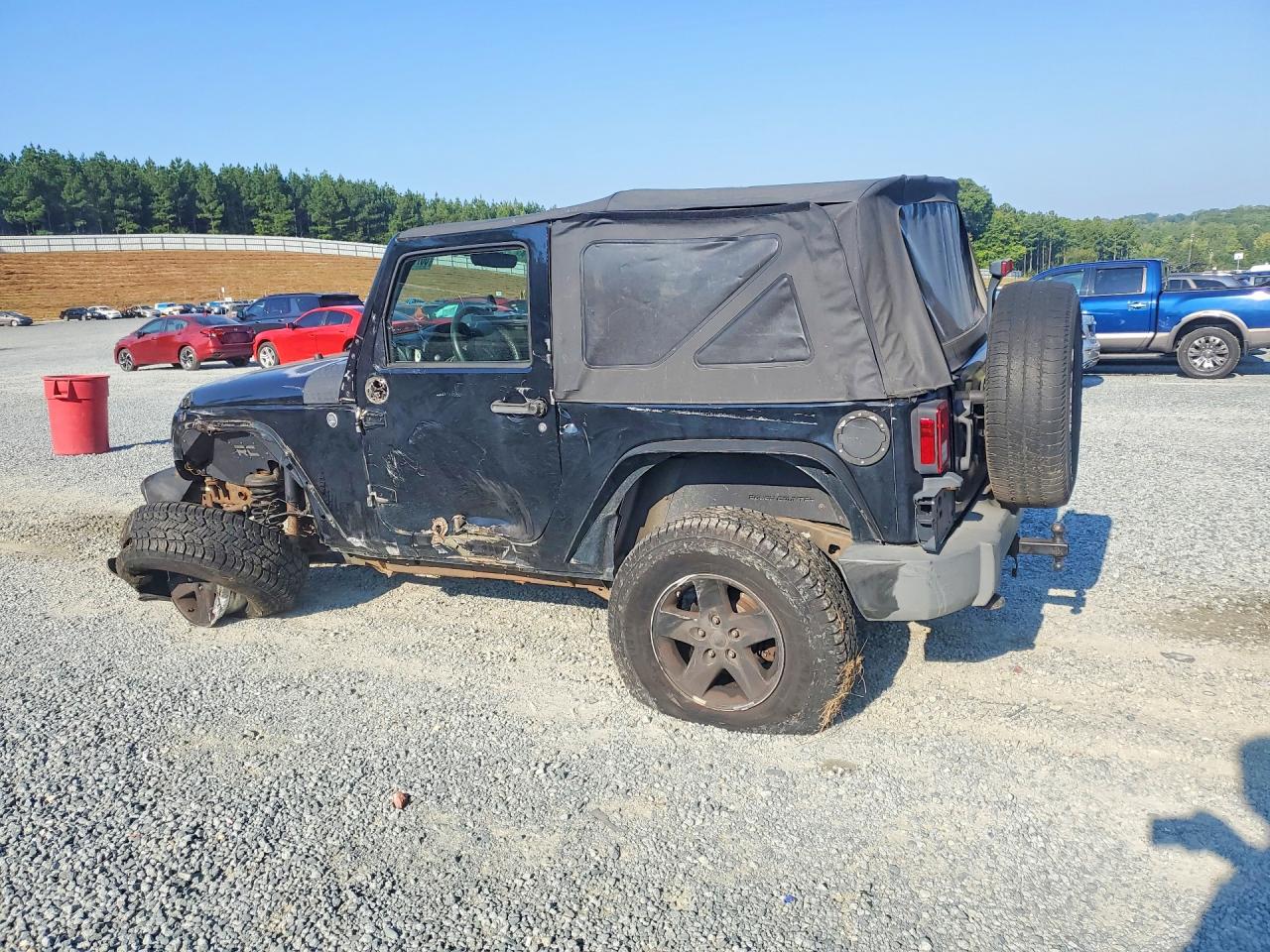 2009 Jeep Wrangler X Black vin: 1J4FA24129L738586