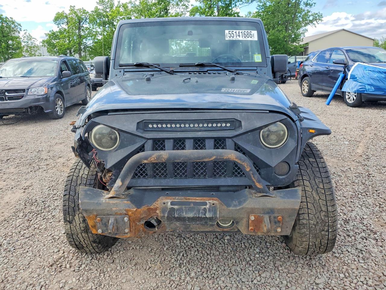 2007 Jeep Wrangler X Серый vin: 1J4FA24137L118536