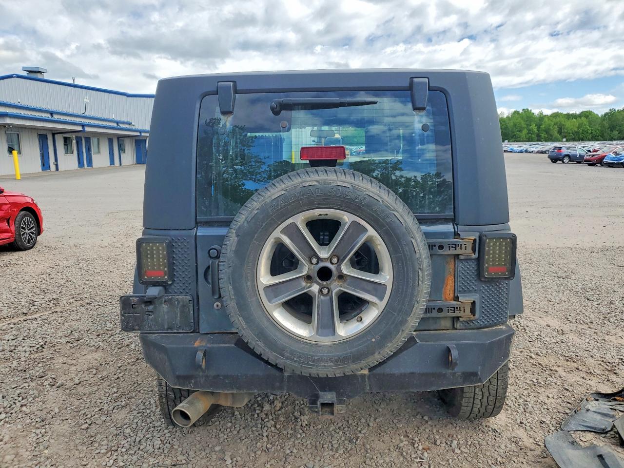 2007 Jeep Wrangler X Серый vin: 1J4FA24137L118536