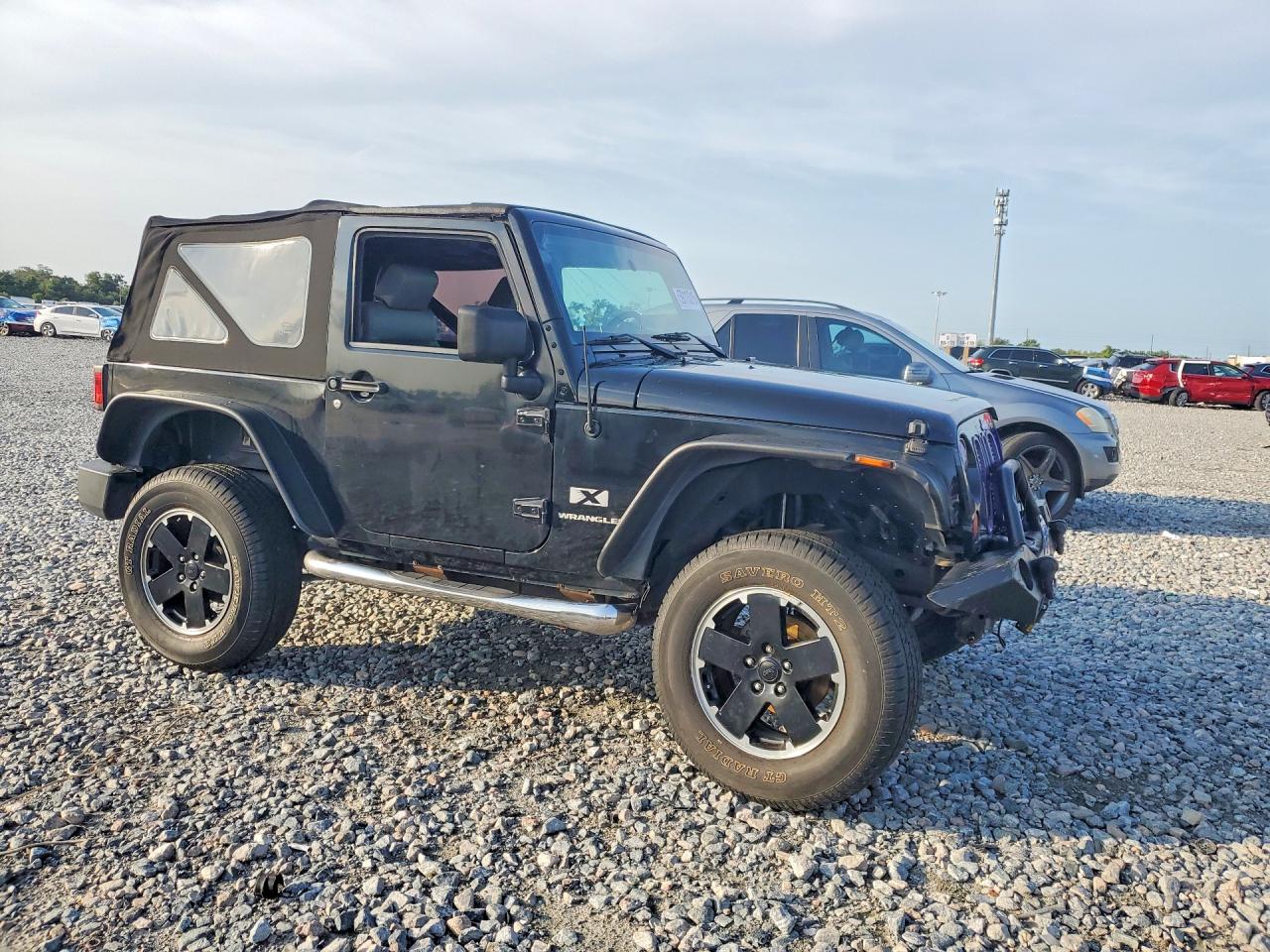2008 Jeep Wrangler X Black vin: 1J4FA24138L599177