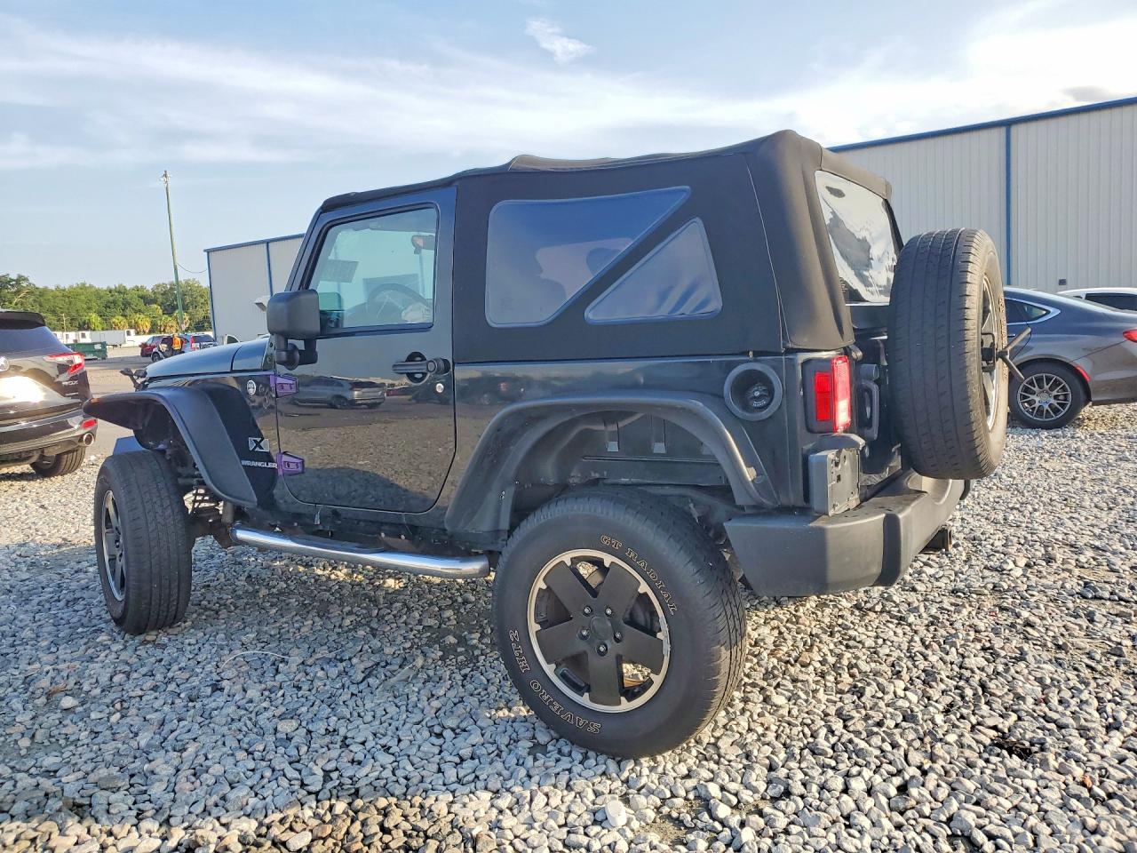 2008 Jeep Wrangler X Black vin: 1J4FA24138L599177