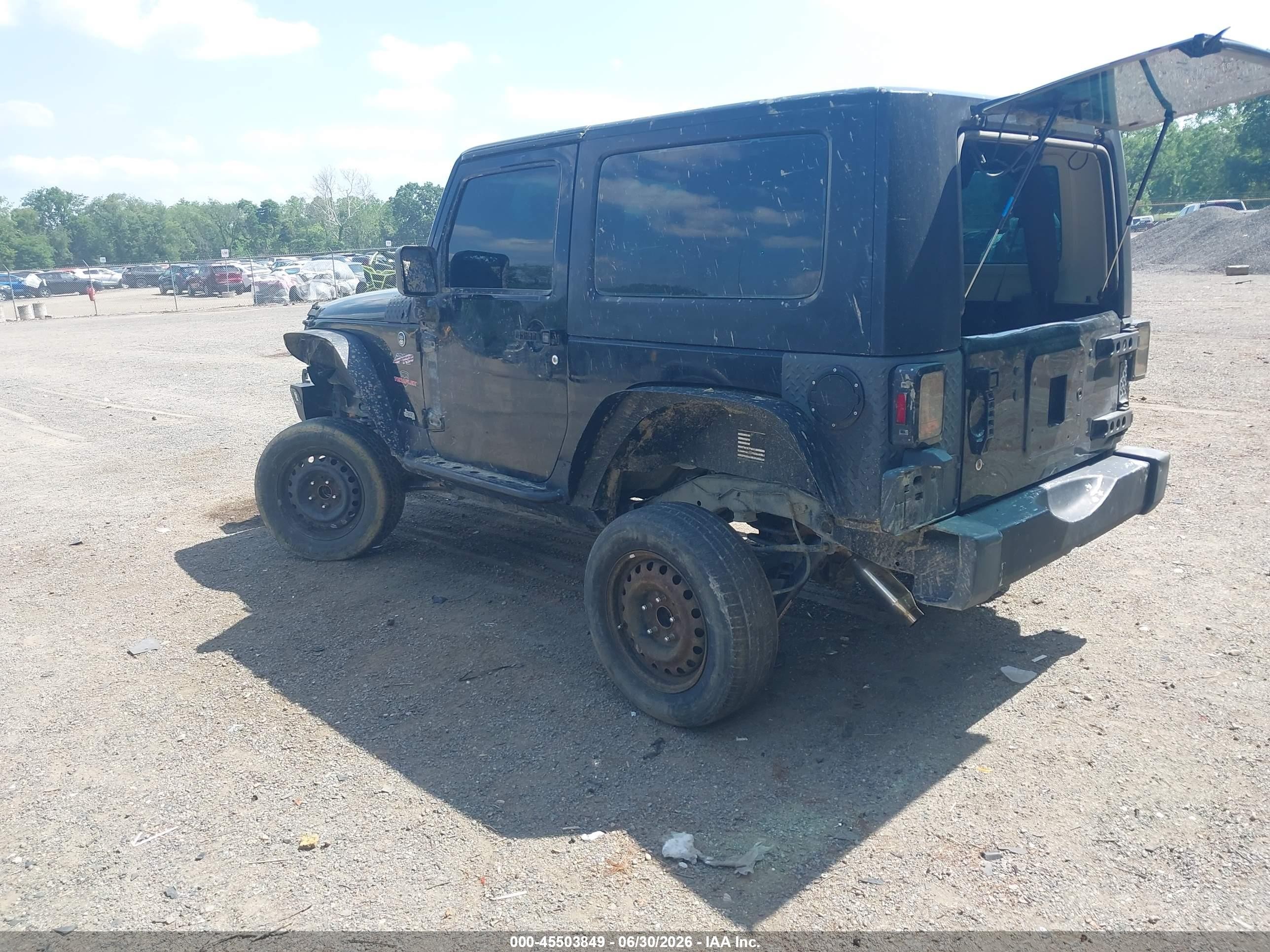 2009 Jeep Wrangler X Black vin: 1J4FA24149L722468
