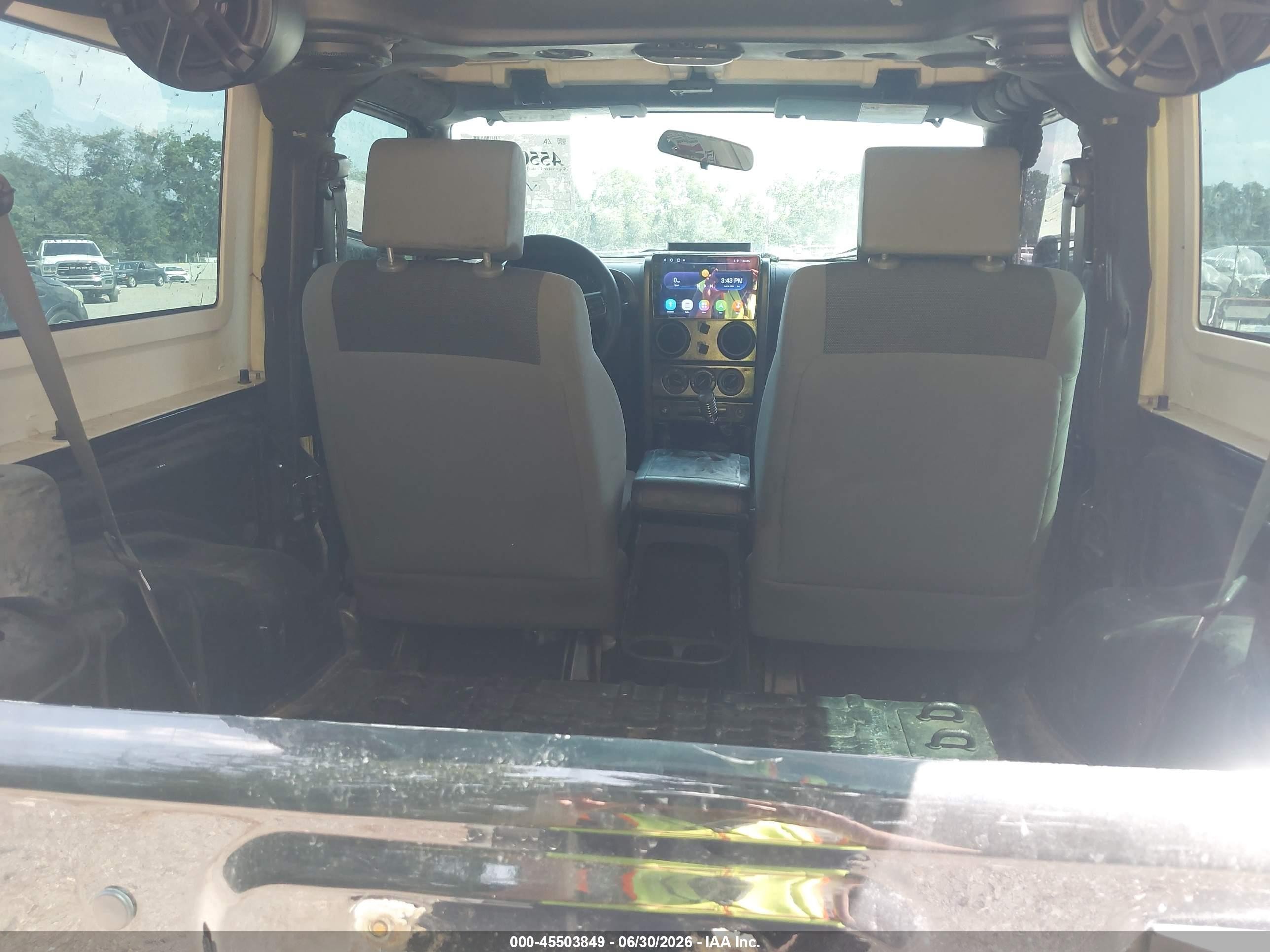 2009 Jeep Wrangler X Black vin: 1J4FA24149L722468