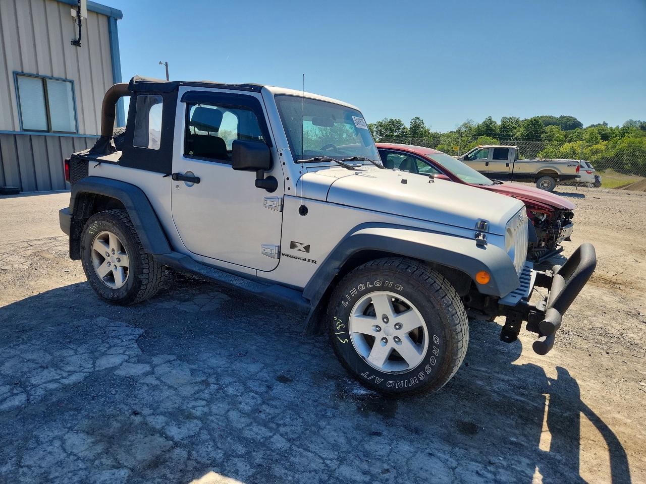 2009 Jeep Wrangler X Silver vin: 1J4FA24159L718087