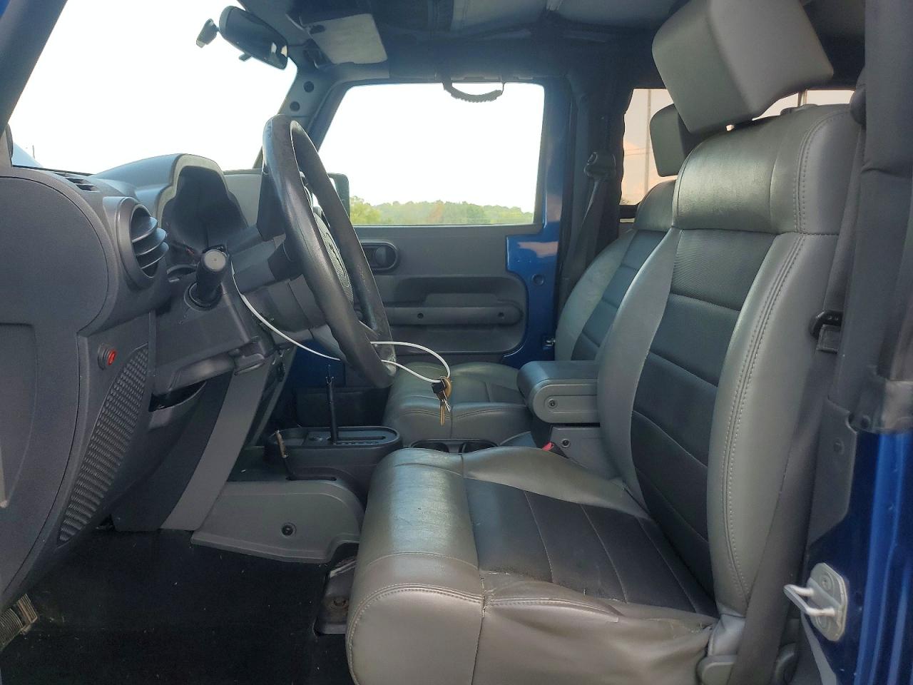 2009 Jeep Wrangler X Blue vin: 1J4FA24159L751333