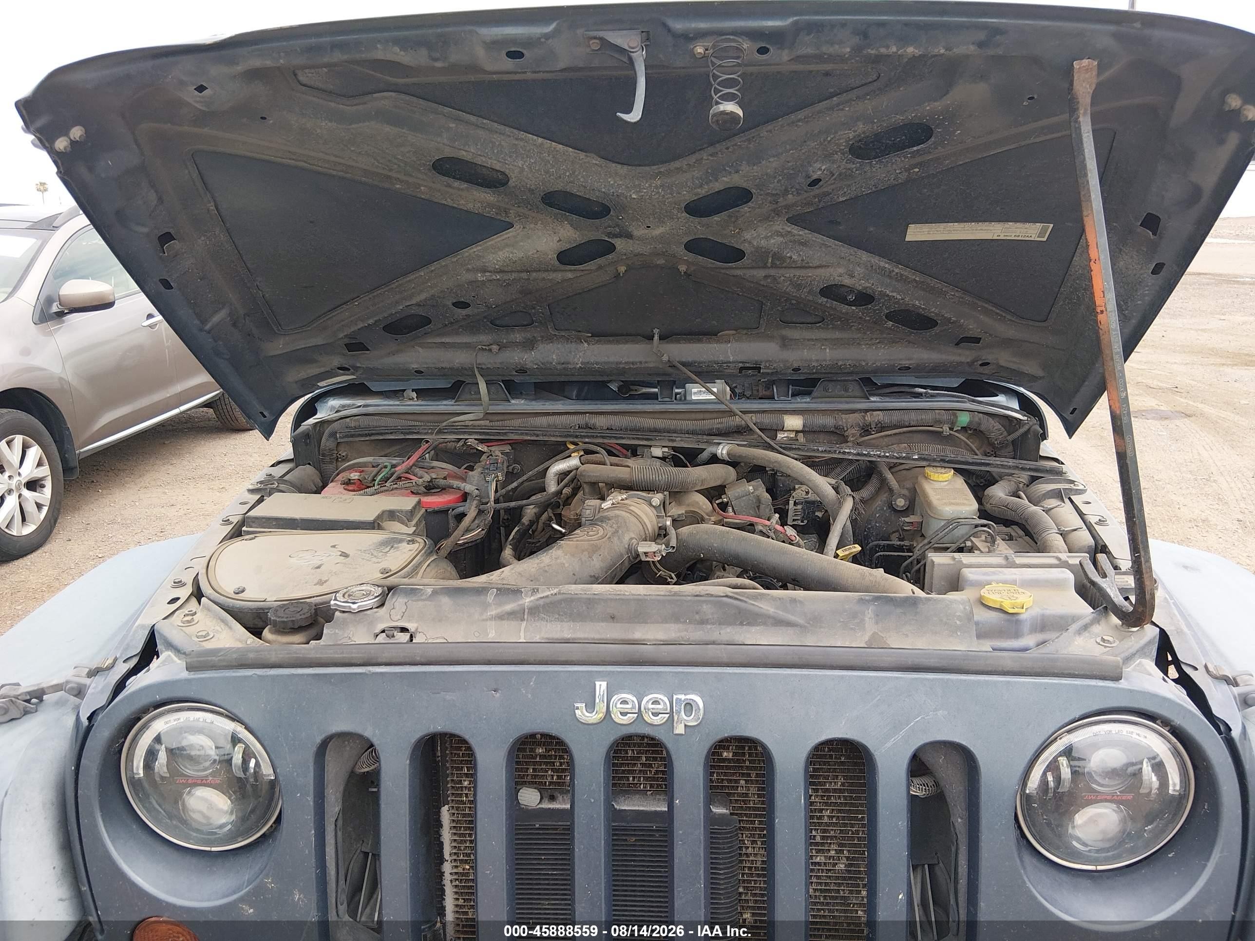 2008 Jeep Wrangler X Gray vin: 1J4FA24168L550796