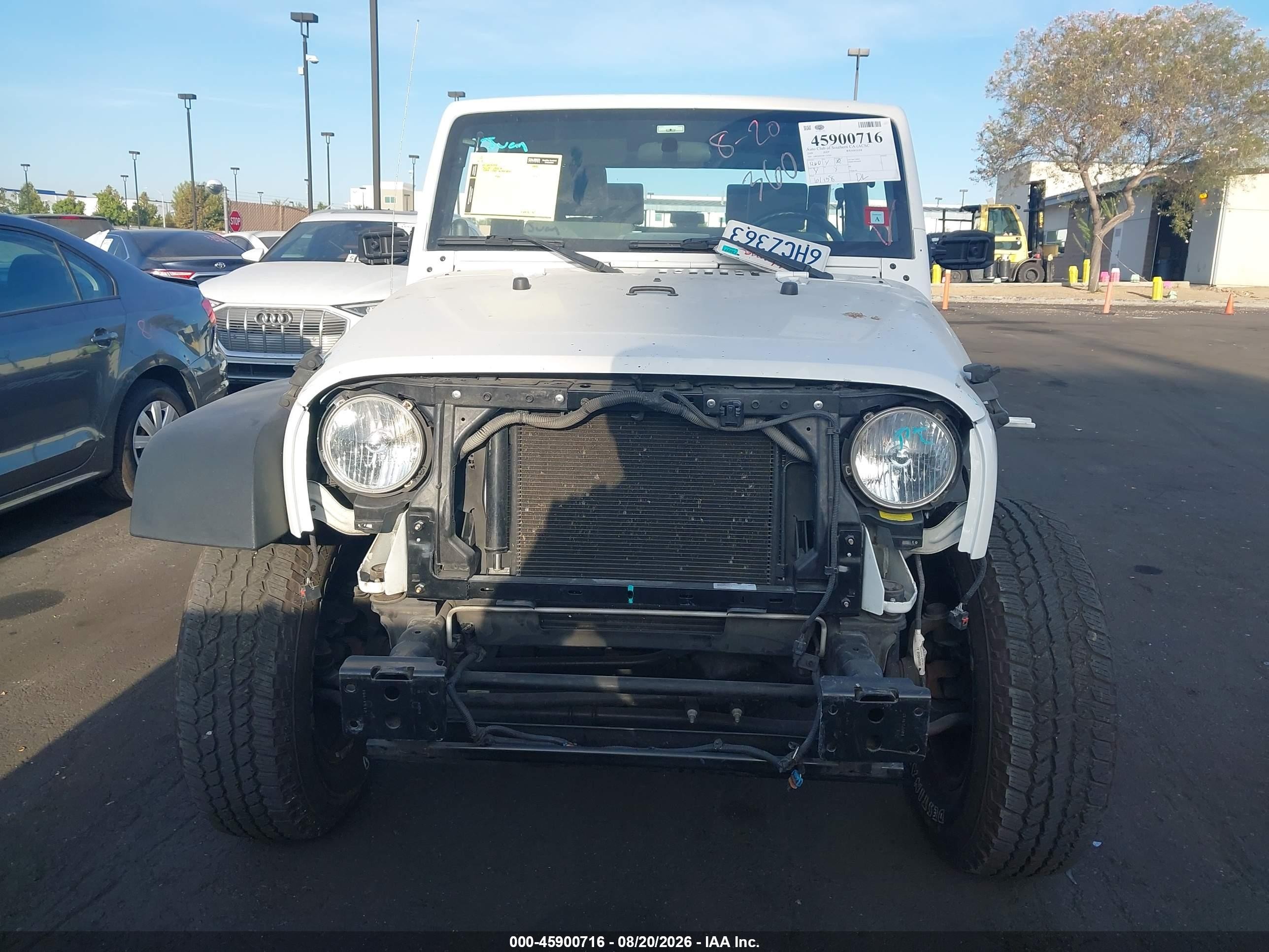 2009 Jeep Wrangler X White vin: 1J4FA24169L722763