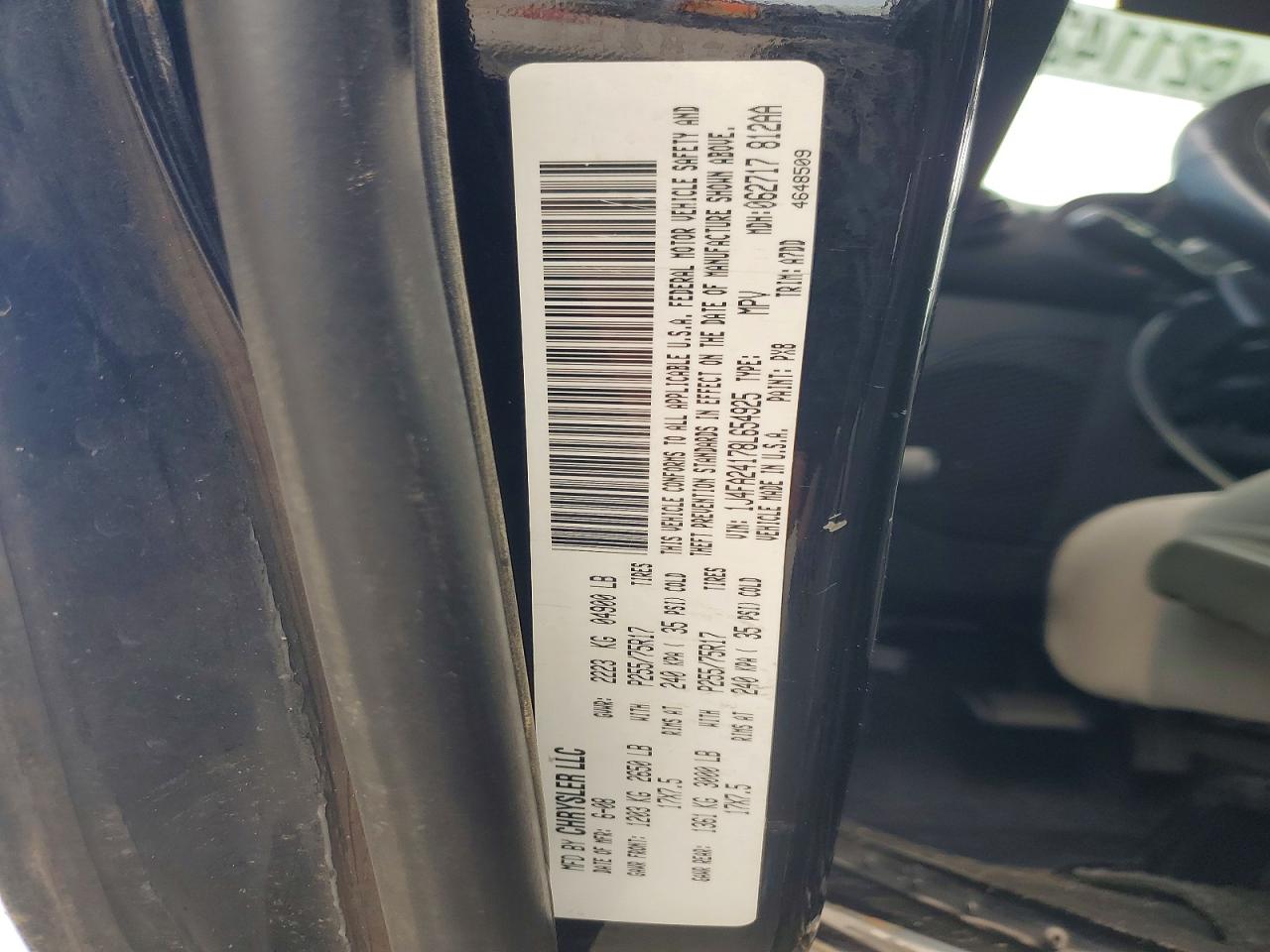 2008 Jeep Wrangler X Black vin: 1J4FA24178L654925
