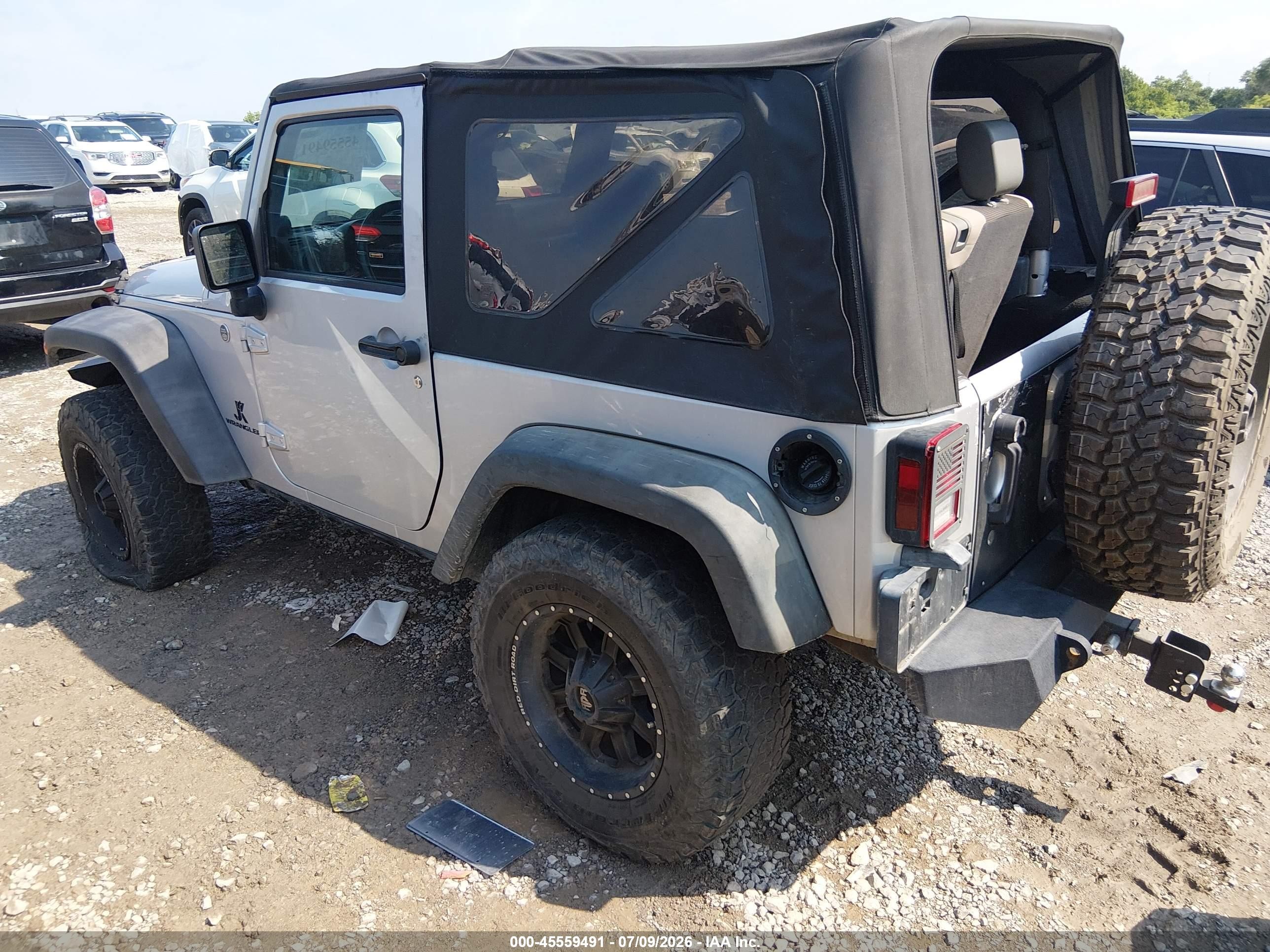 2007 Jeep Wrangler X Black vin: 1J4FA24187L178134