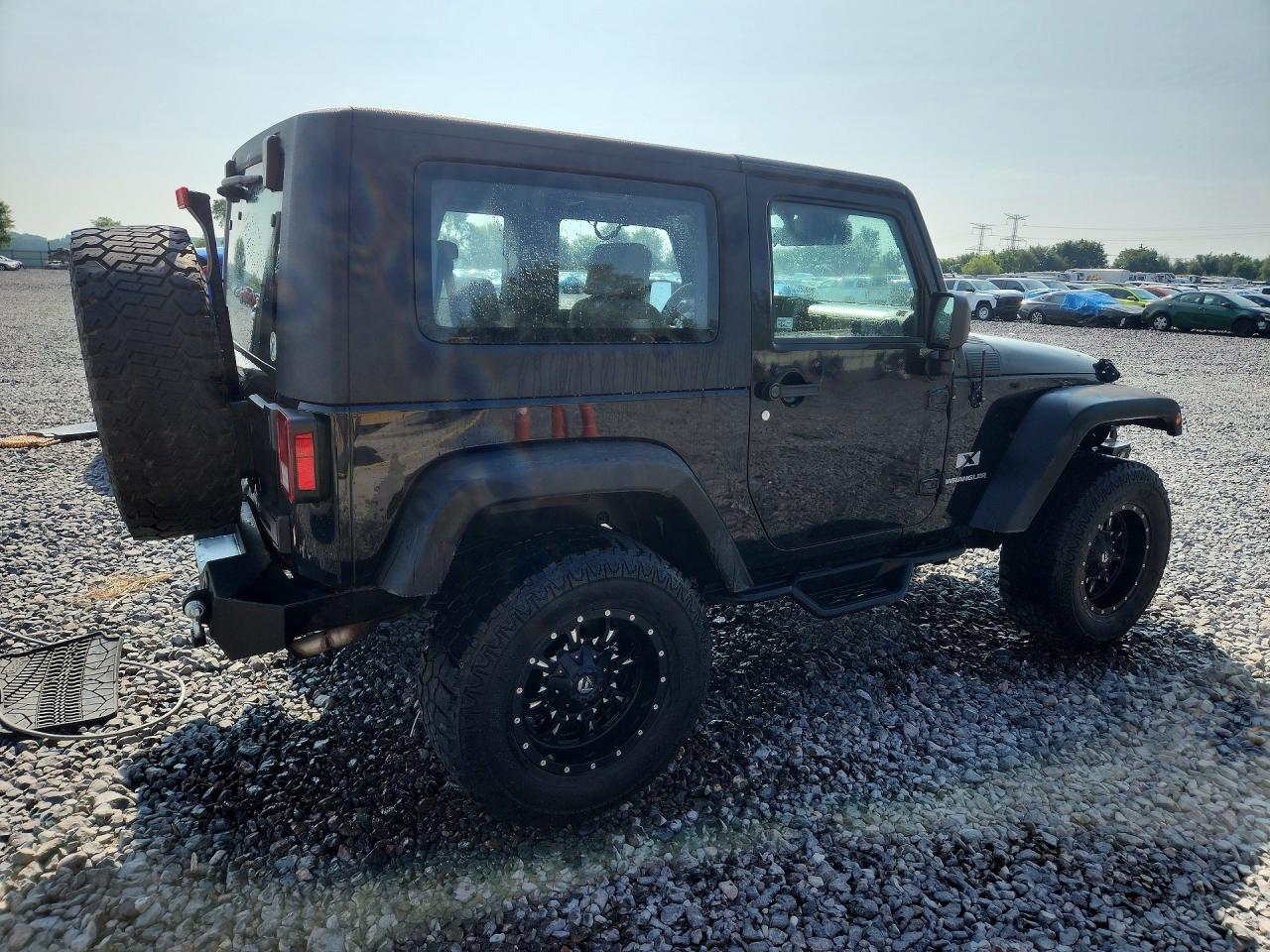 2008 Jeep Wrangler X Black vin: 1J4FA24188L546510