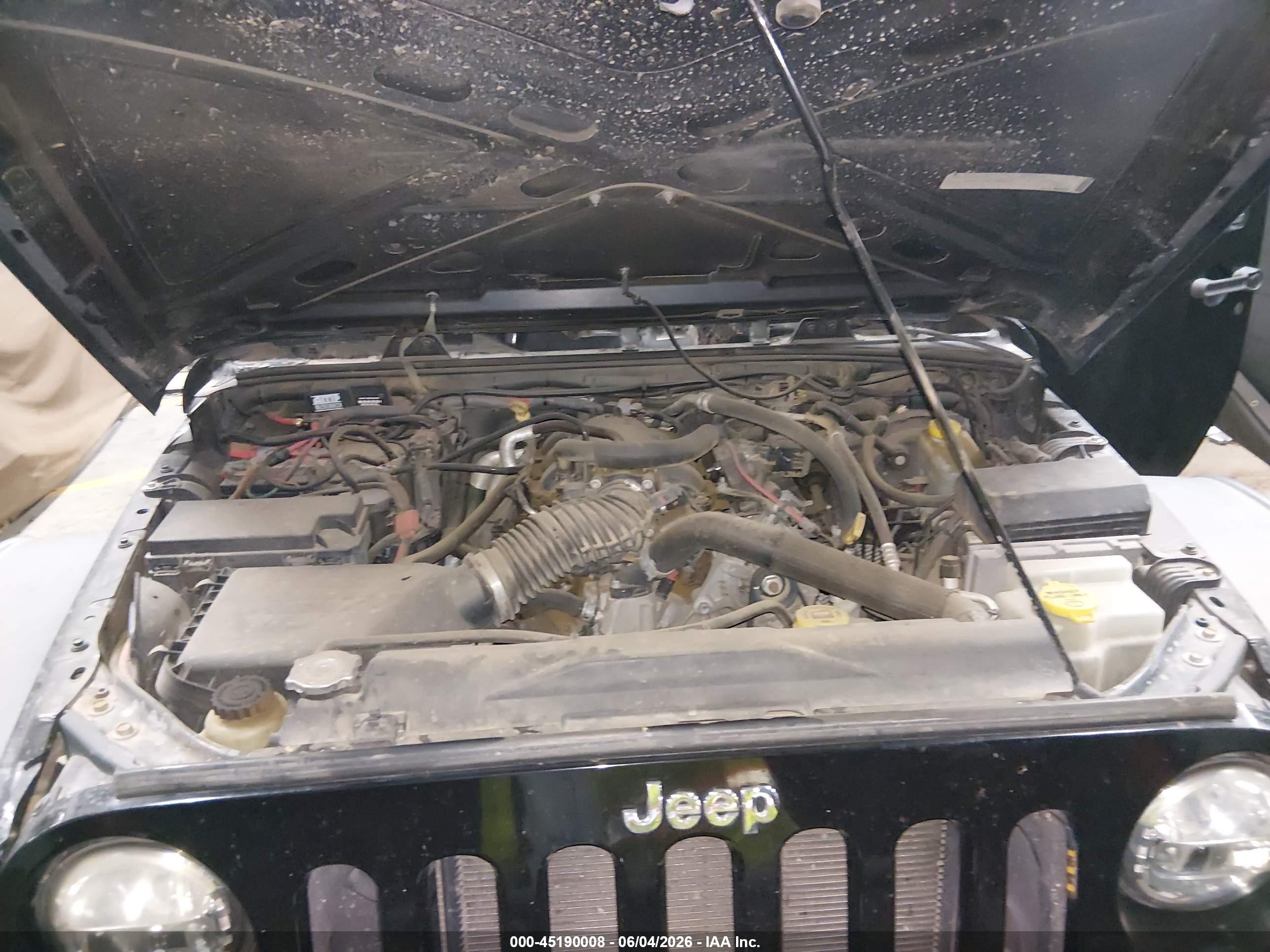 2009 Jeep Wrangler X Черный vin: 1J4FA24189L758633