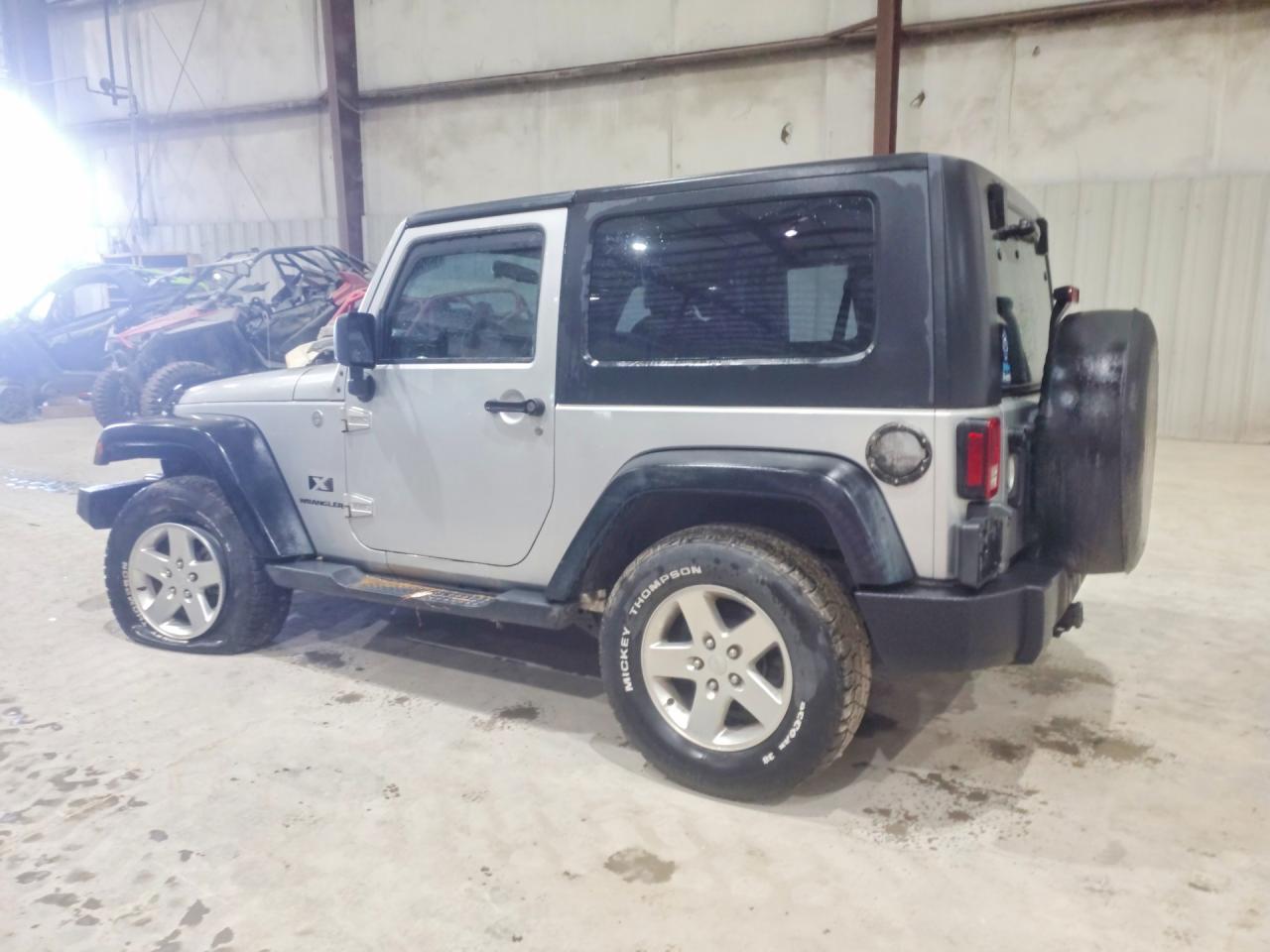 2007 Jeep Wrangler X Silver vin: 1J4FA24197L167837