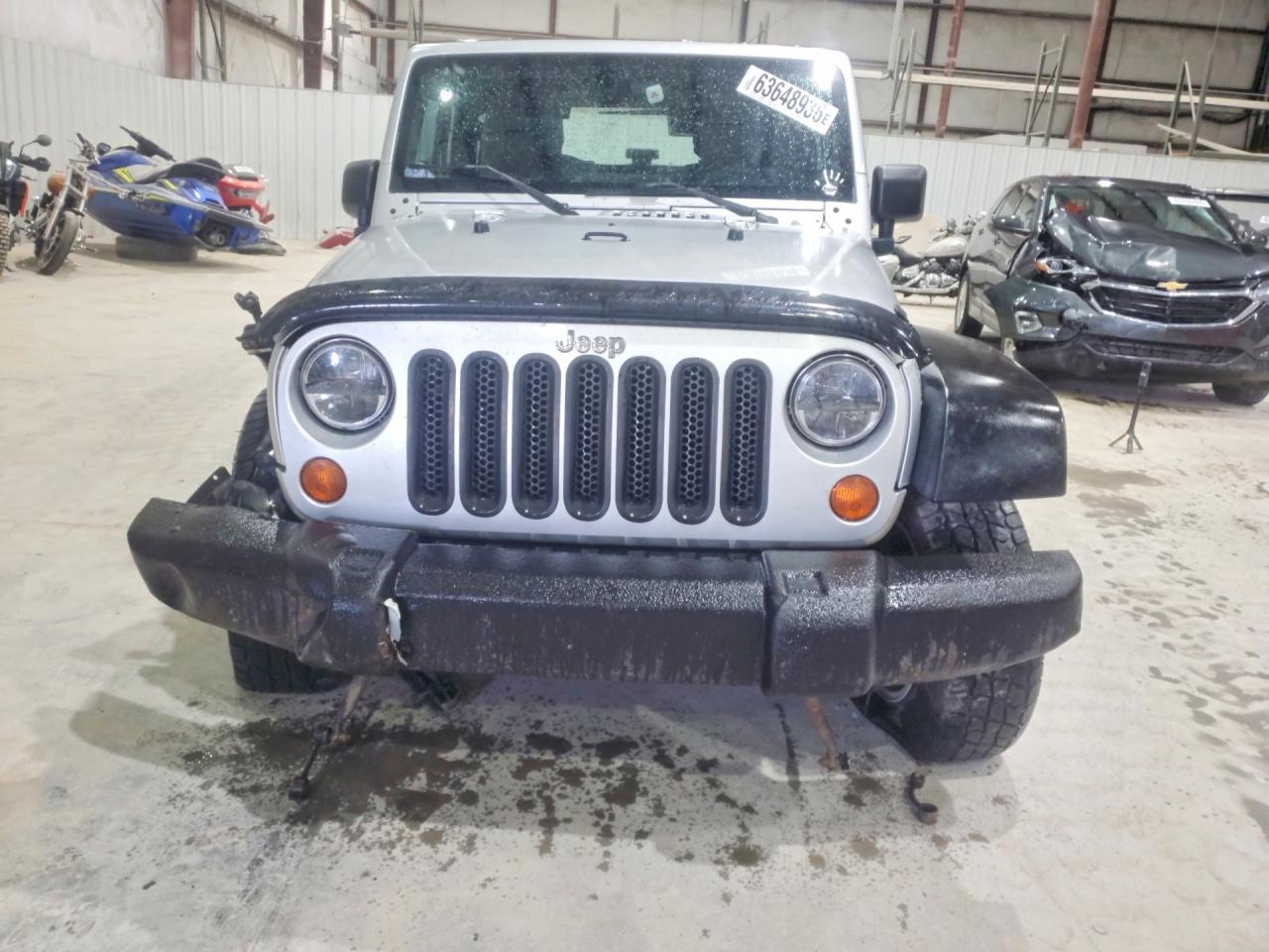 2007 Jeep Wrangler X Silver vin: 1J4FA24197L167837