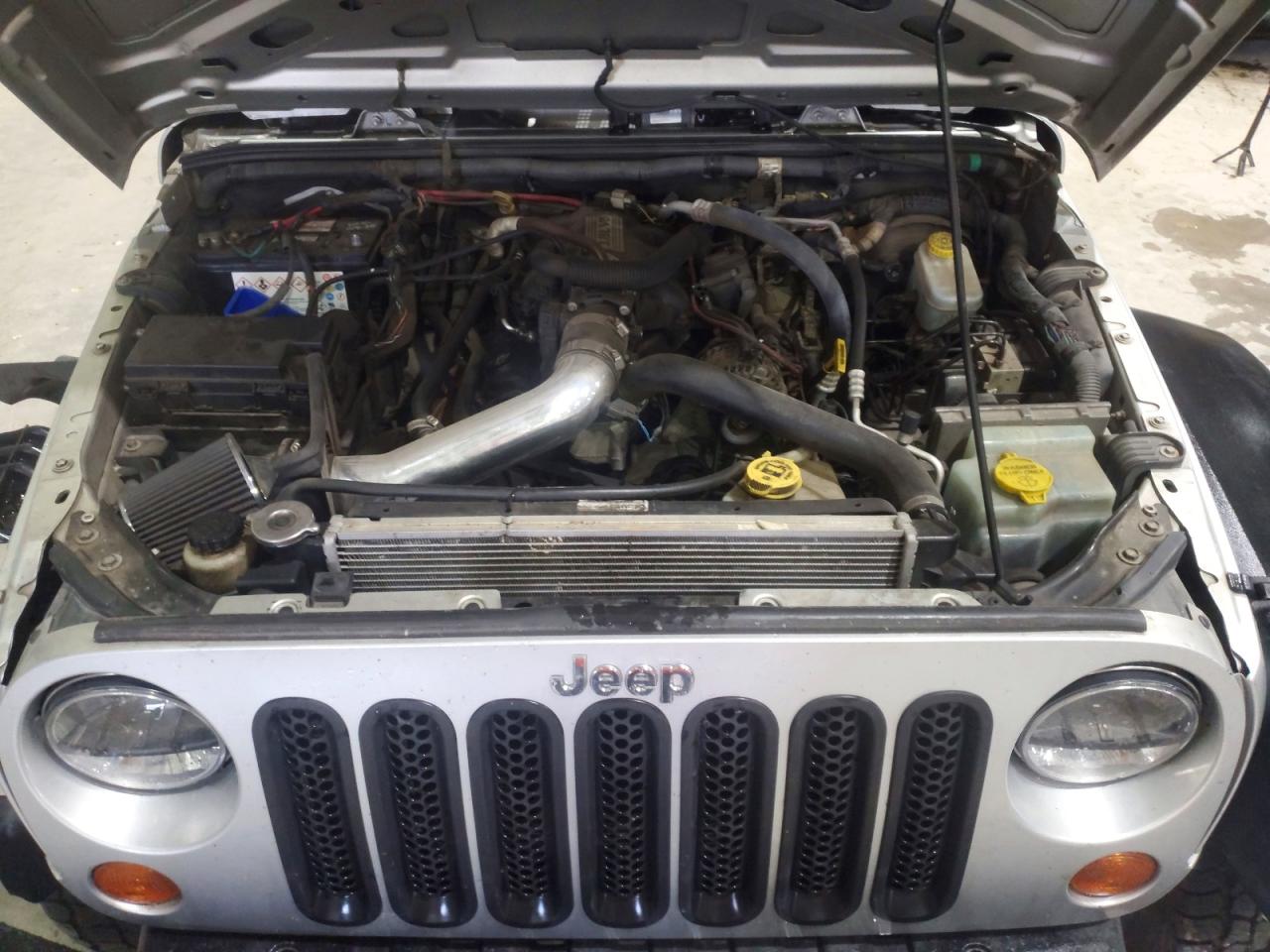 2007 Jeep Wrangler X Silver vin: 1J4FA24197L167837