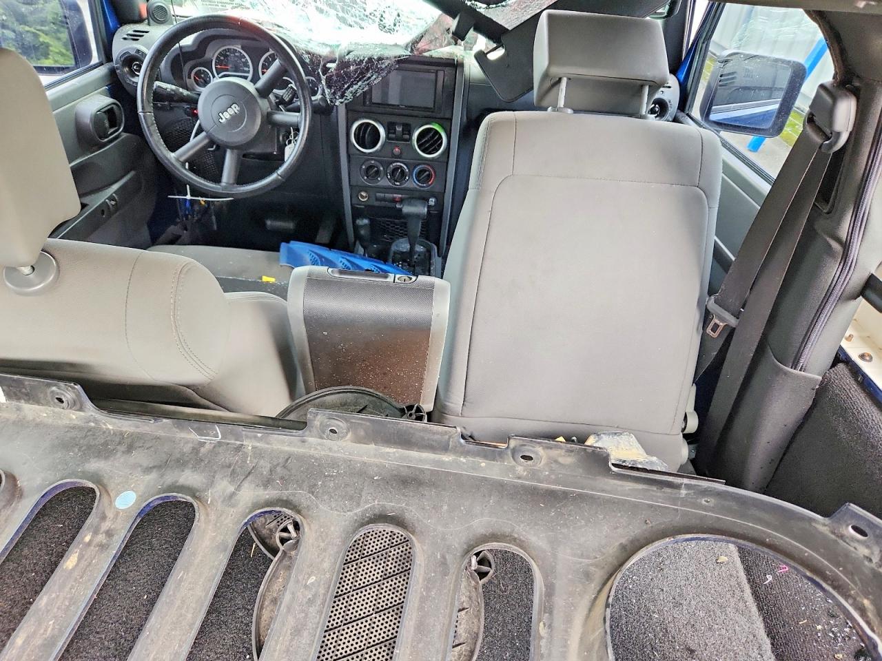 2009 Jeep Wrangler X Blue vin: 1J4FA24199L712969
