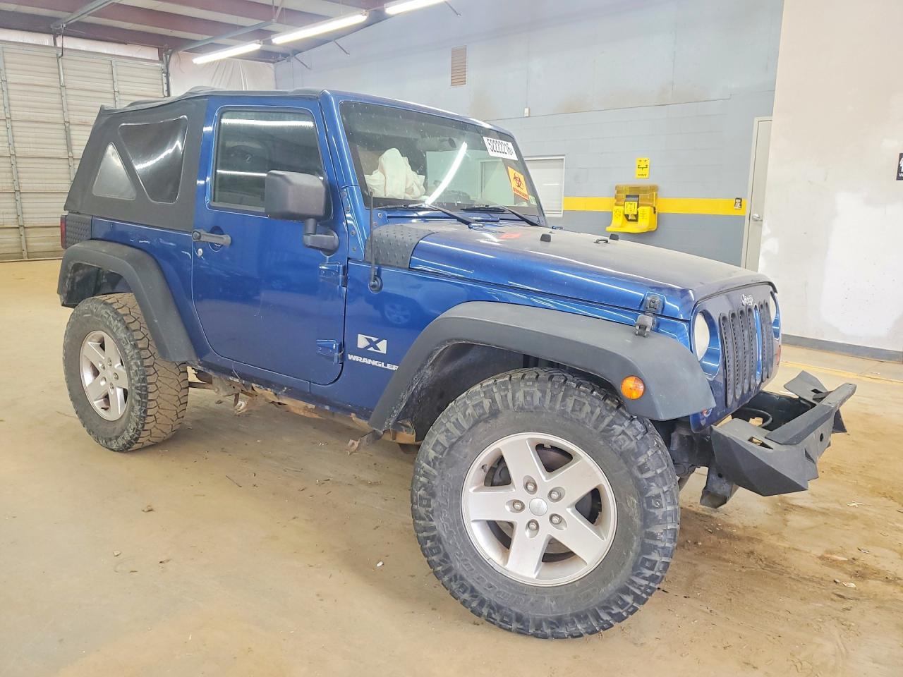 2009 Jeep Wrangler X Blue vin: 1J4FA24199L745521