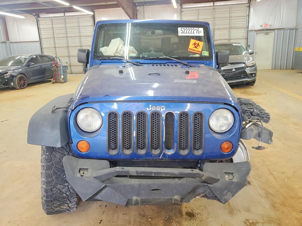 2009 Jeep Wrangler X Blue vin: 1J4FA24199L745521