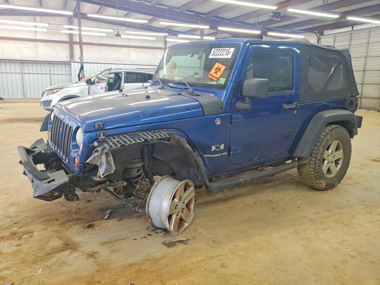 2009 Jeep Wrangler X Blue vin: 1J4FA24199L745521