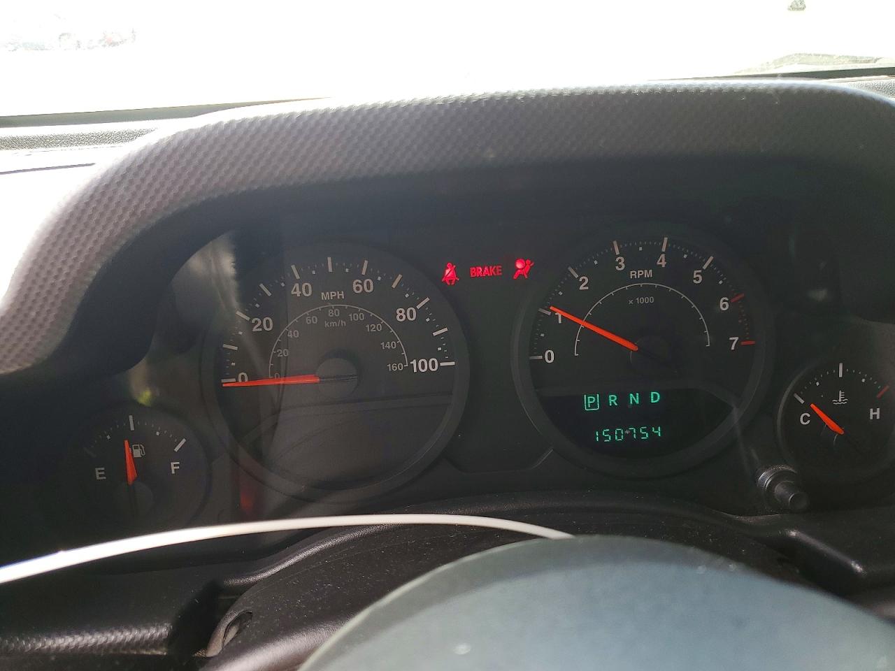 2009 Jeep Wrangler X Белый vin: 1J4FA24199L784545