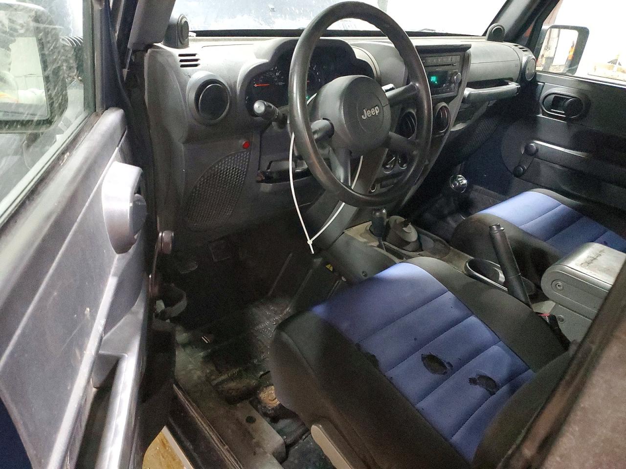2007 Jeep Wrangler X Charcoal vin: 1J4FA241X7L136905