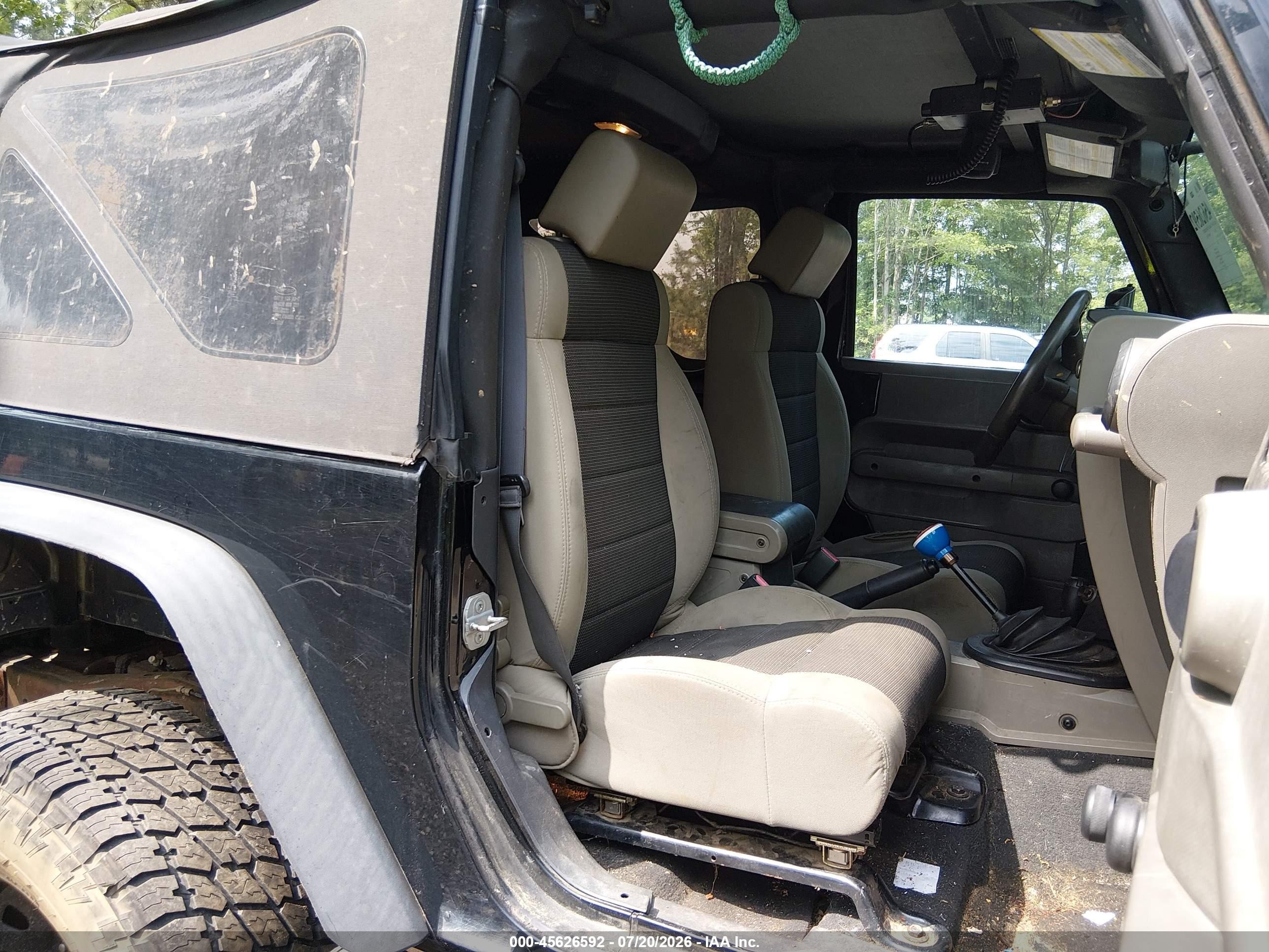 2007 Jeep Wrangler X Black vin: 1J4FA241X7L180550
