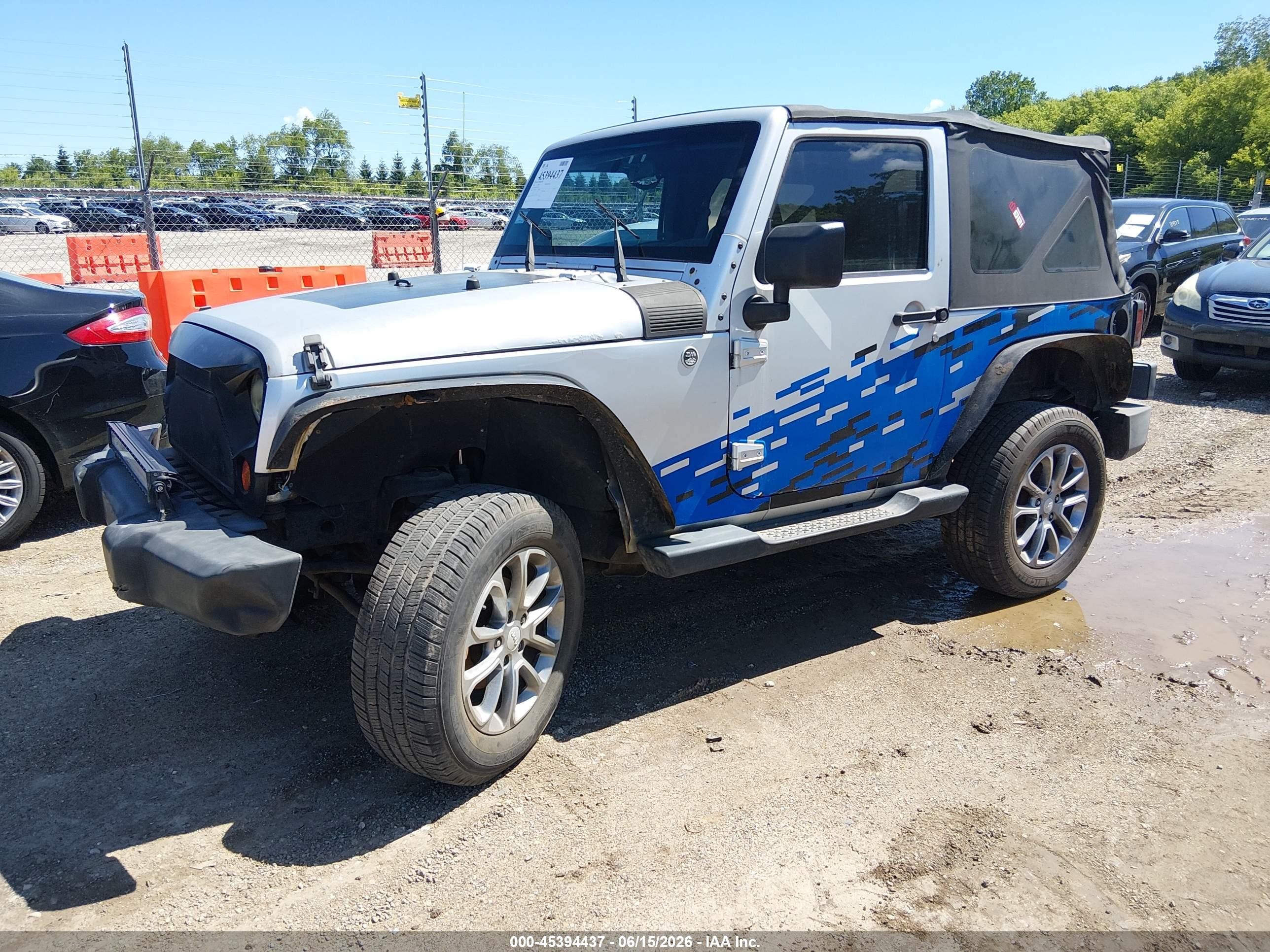 2009 Jeep Wrangler X Silver vin: 1J4FA241X9L747830