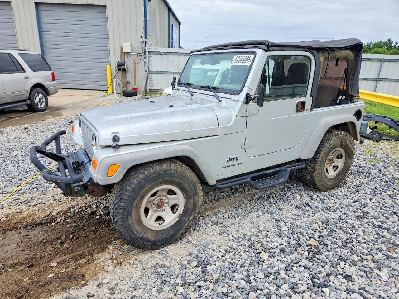 2003 Jeep Wrangler / Tj Se Gray vin: 1J4FA29103P313120