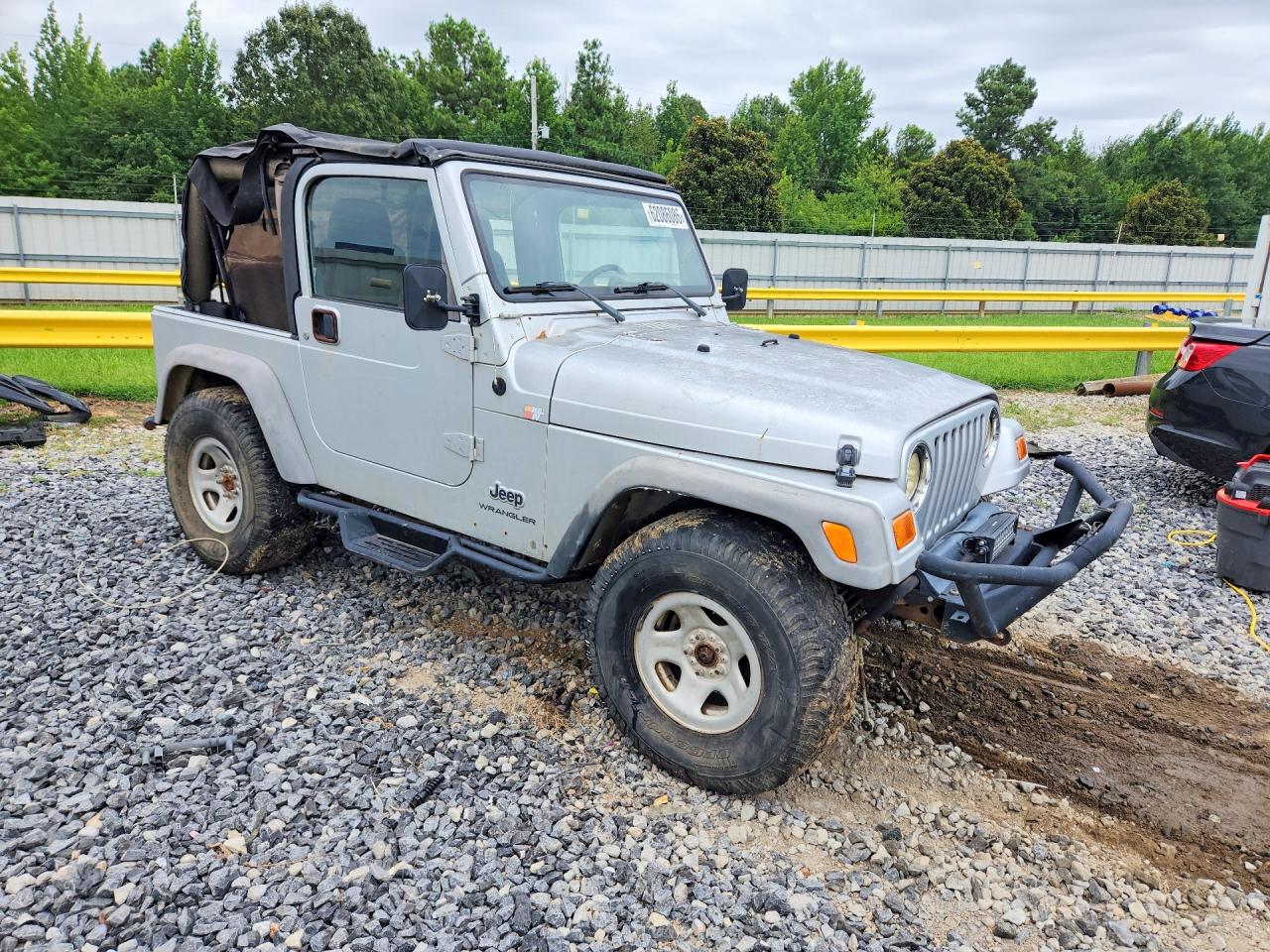 2003 Jeep Wrangler / Tj Se Gray vin: 1J4FA29103P313120