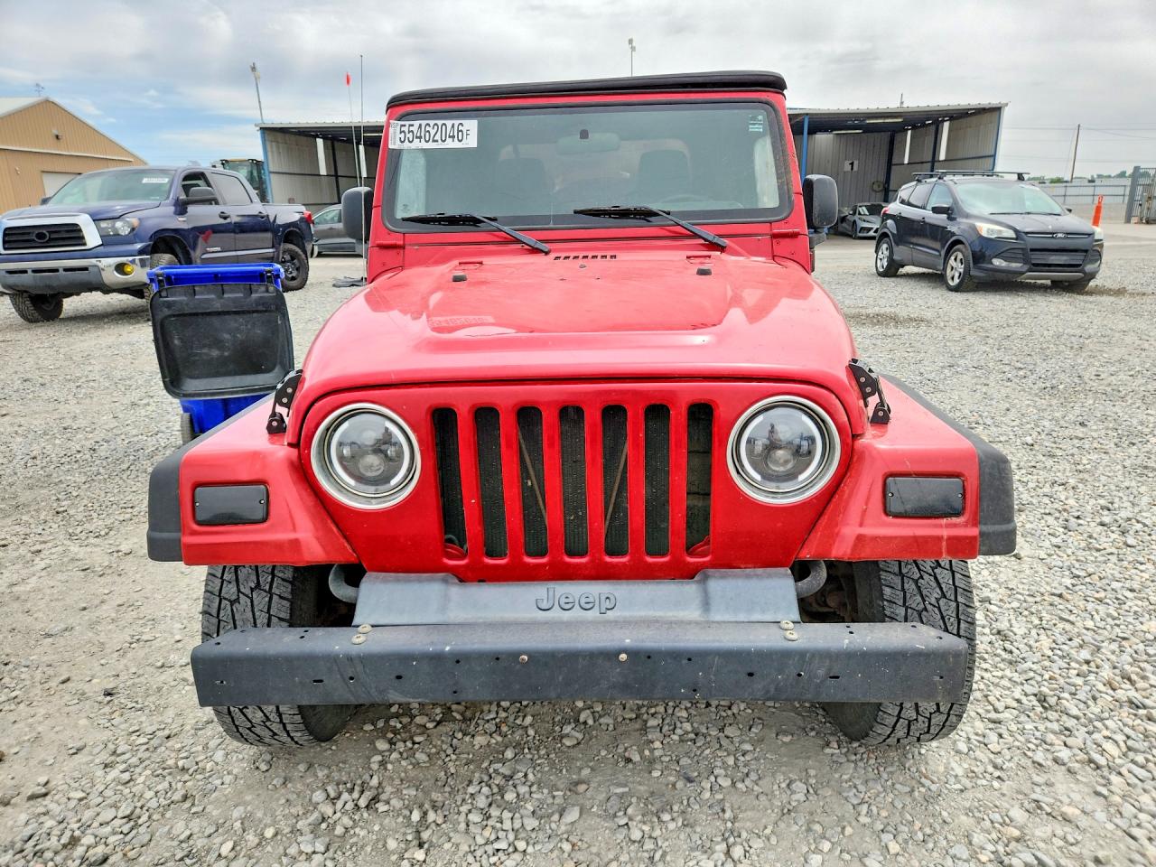 2006 Jeep Wrangler / Tj Se Red vin: 1J4FA29106P754153