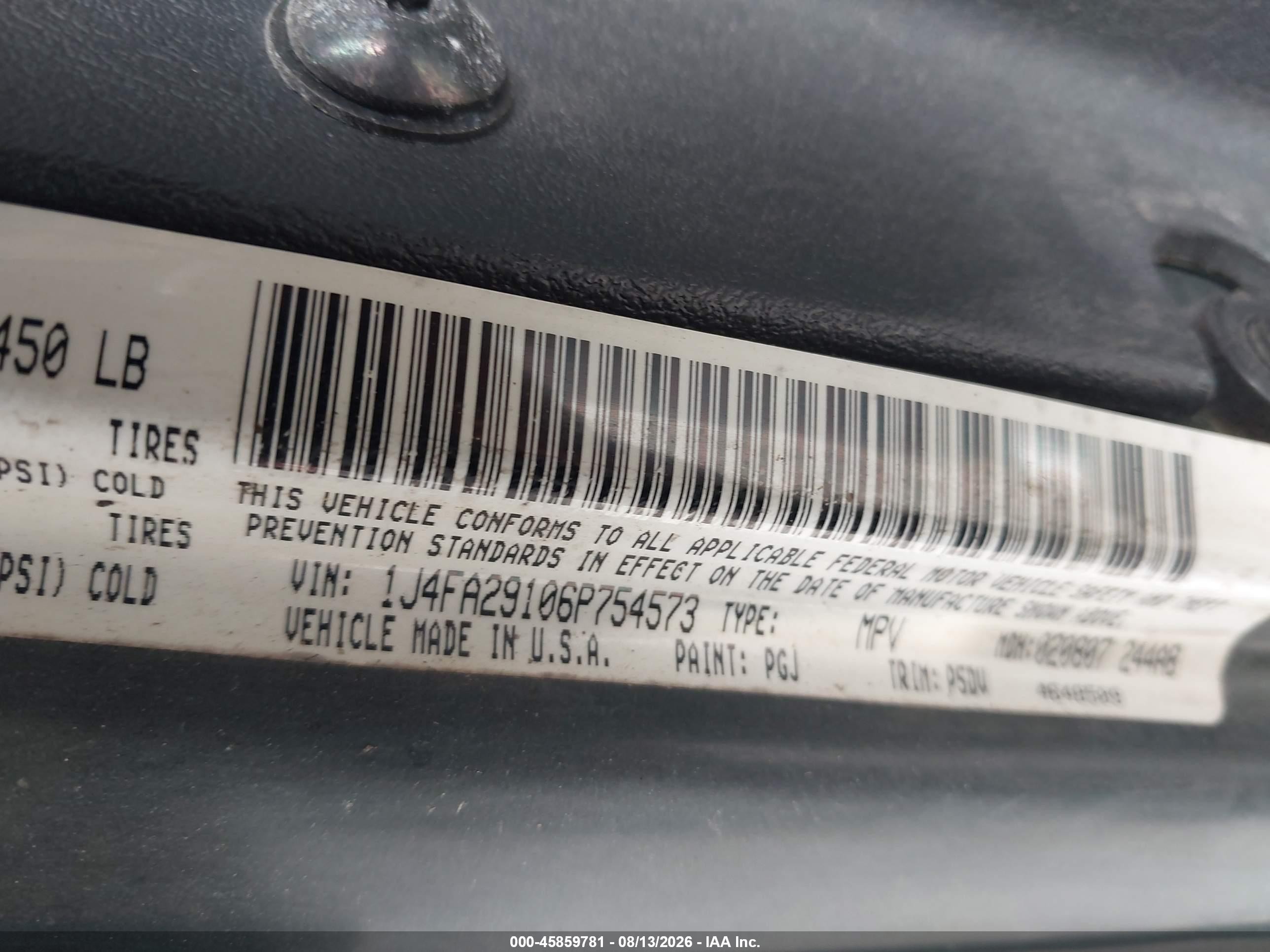 2006 Jeep Wrangler Se Green vin: 1J4FA29106P754573