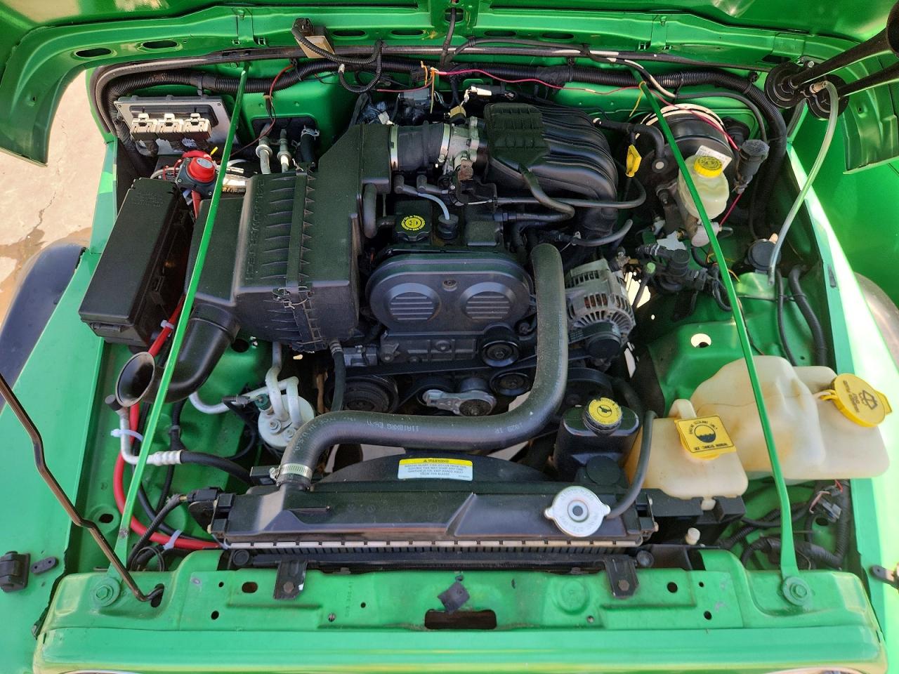2004 Jeep Wrangler / Tj Se Green vin: 1J4FA29124P731826