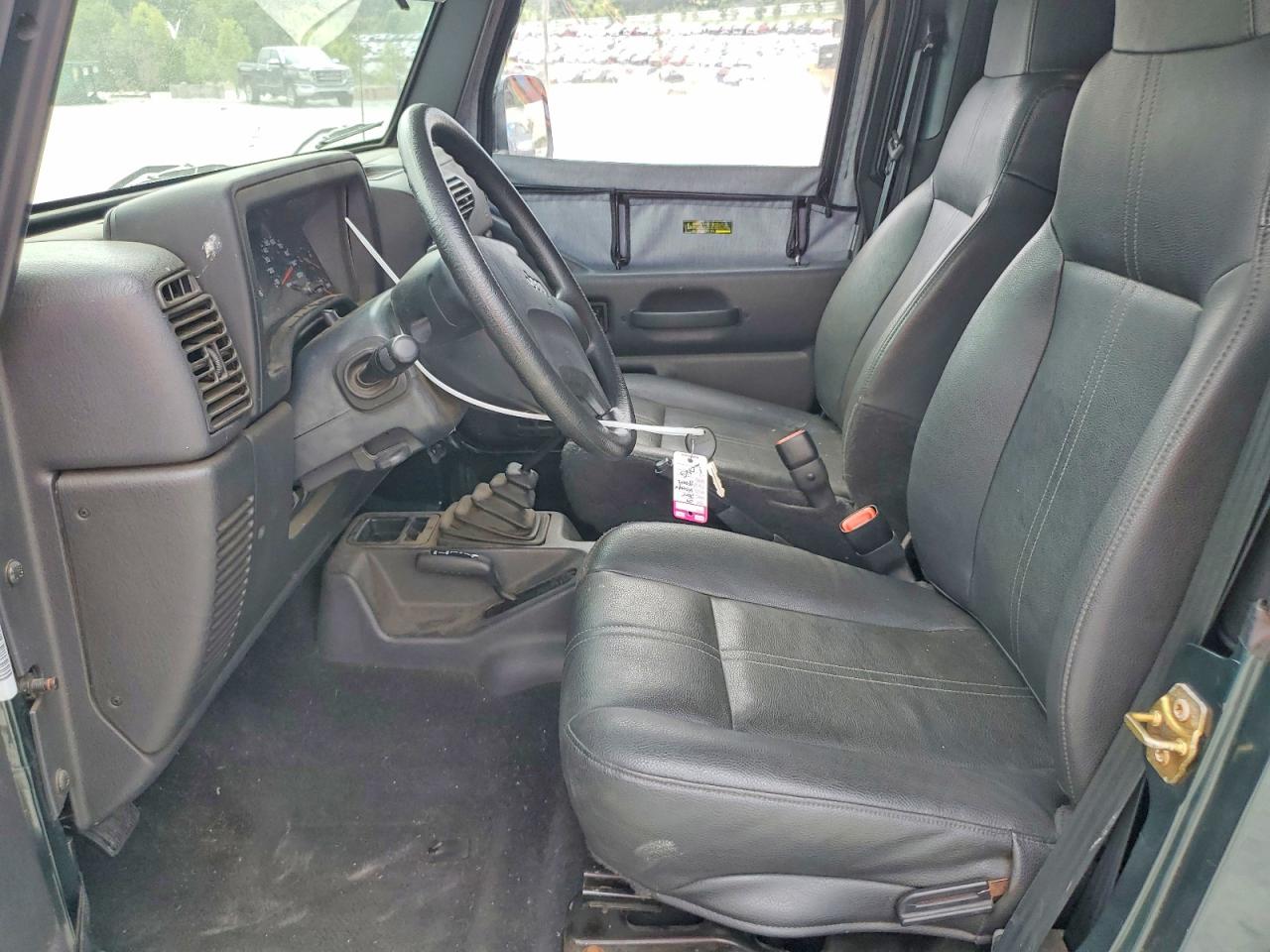 2004 Jeep Wrangler / Tj Se Зеленый vin: 1J4FA29144P769722
