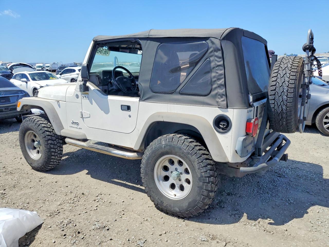 2006 Jeep Wrangler / Tj Se White vin: 1J4FA29146P771733