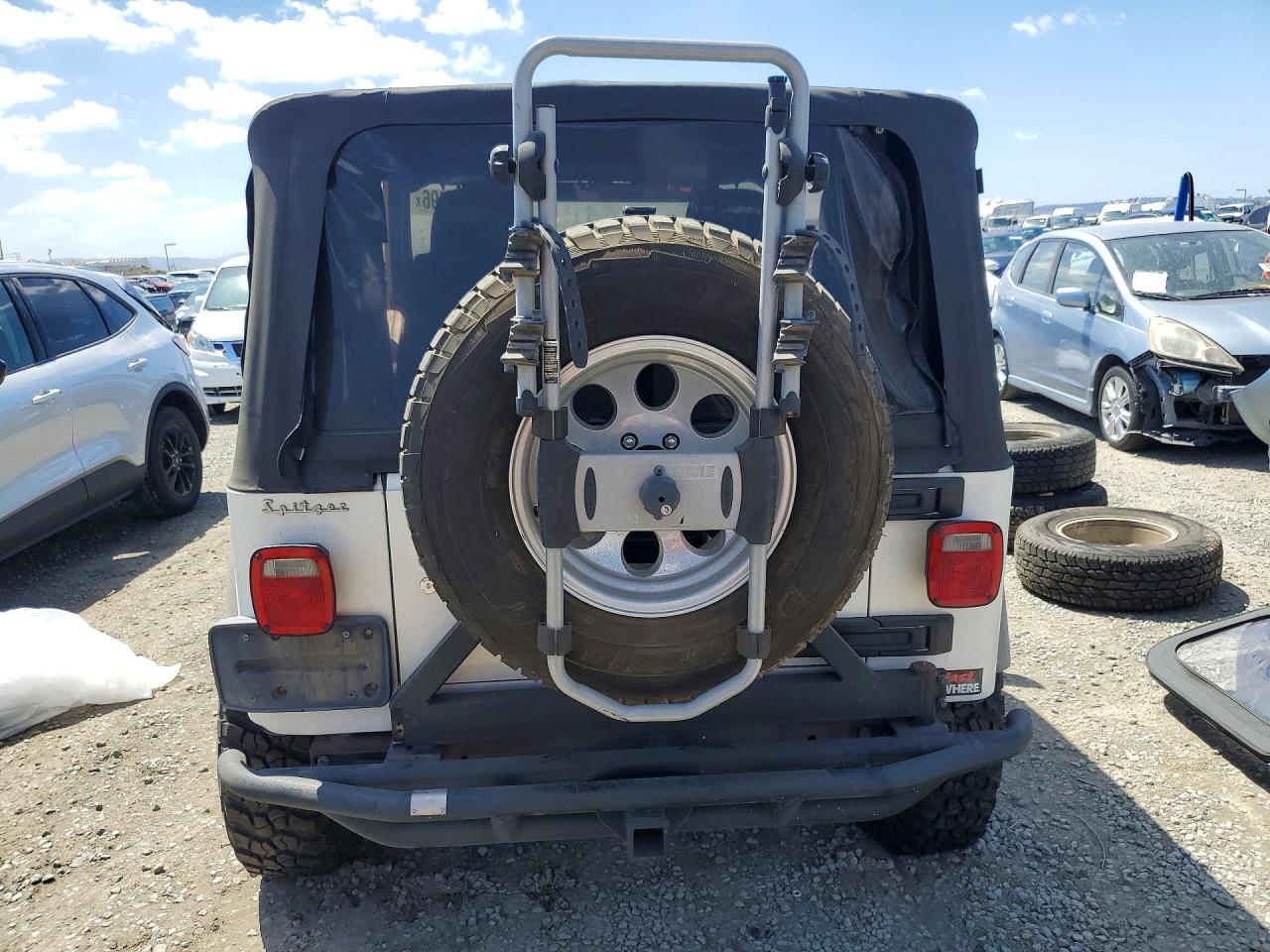 2006 Jeep Wrangler / Tj Se White vin: 1J4FA29146P771733