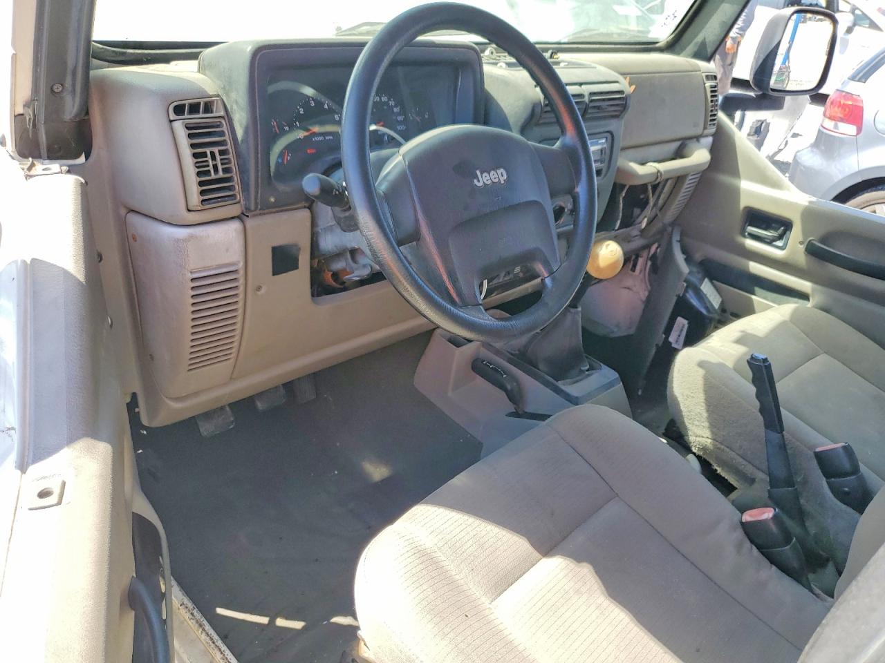 2006 Jeep Wrangler / Tj Se White vin: 1J4FA29146P771733