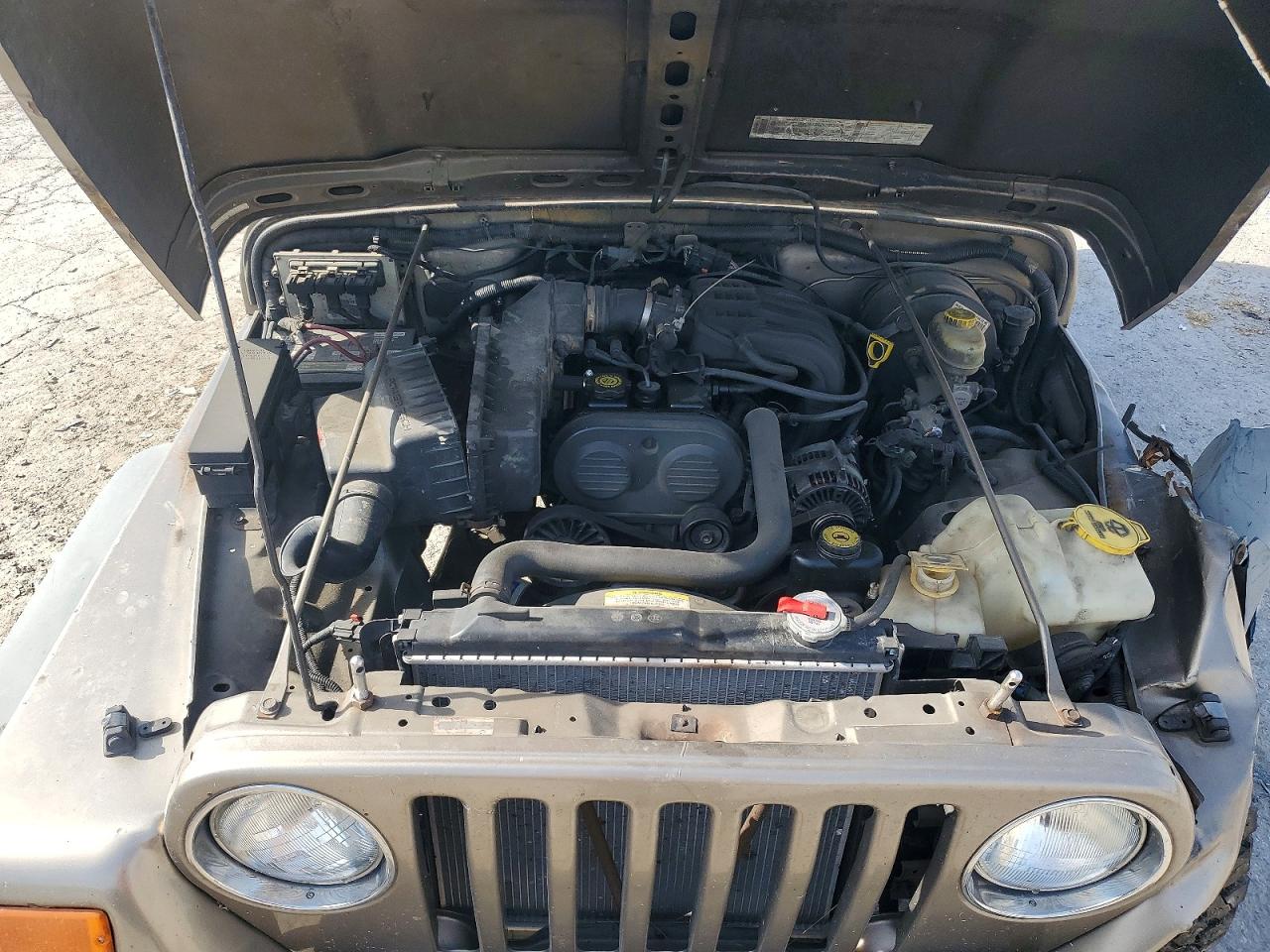 2003 Jeep Wrangler / Tj Se Gold vin: 1J4FA29153P325361