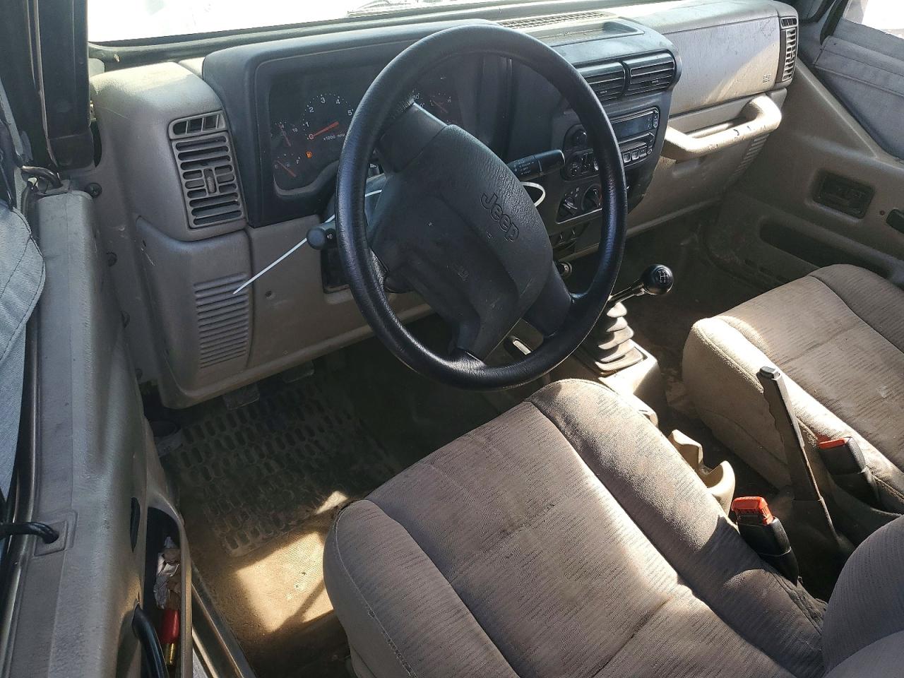 2003 Jeep Wrangler / Tj Se Gold vin: 1J4FA29153P325361