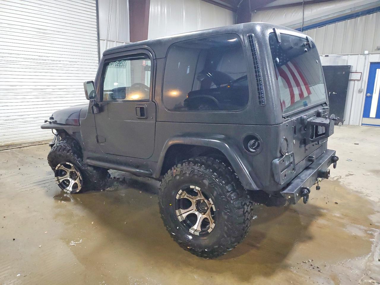 2004 Jeep Wrangler / Tj Se Black vin: 1J4FA29154P736518