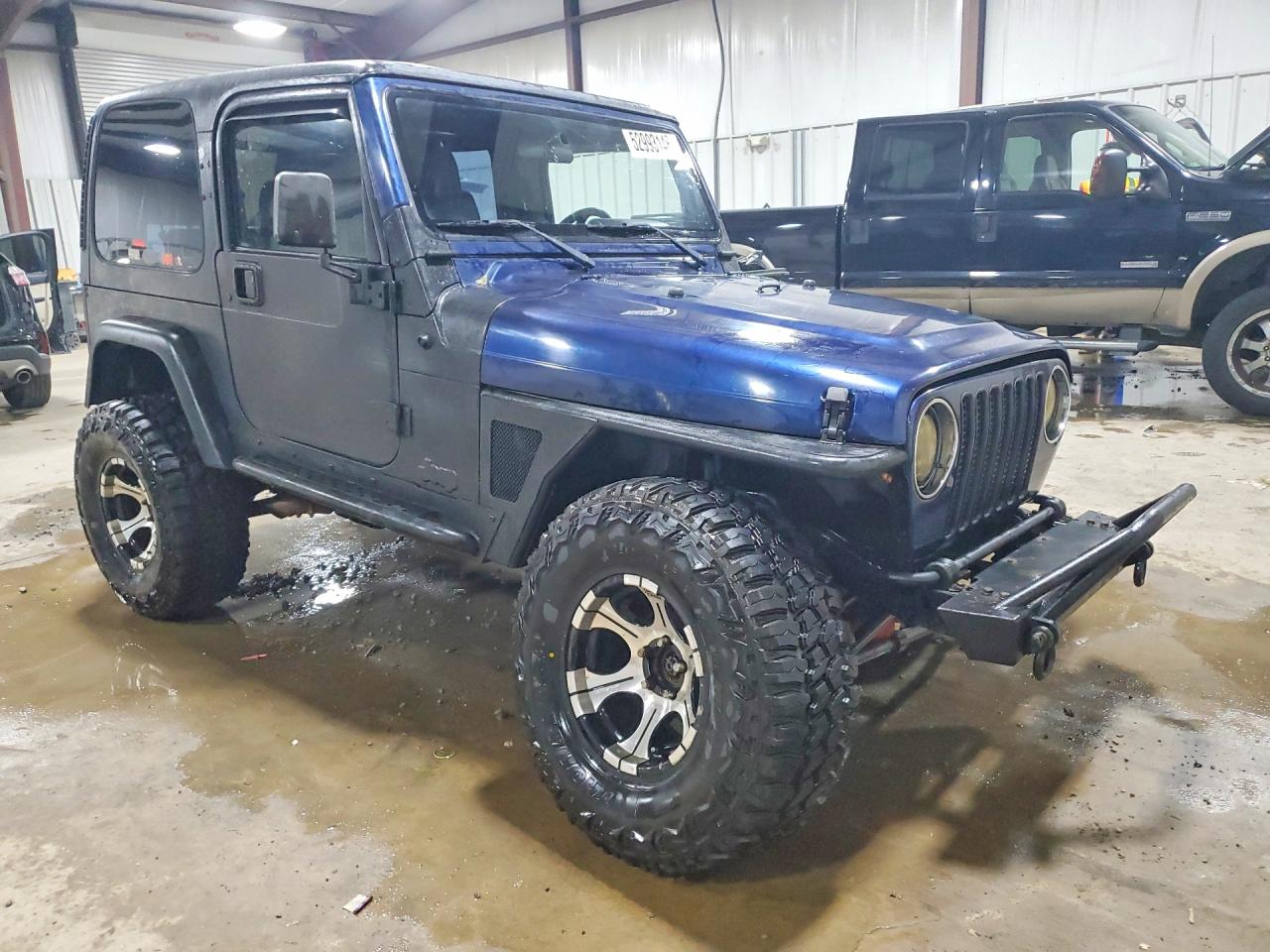 2004 Jeep Wrangler / Tj Se Black vin: 1J4FA29154P736518