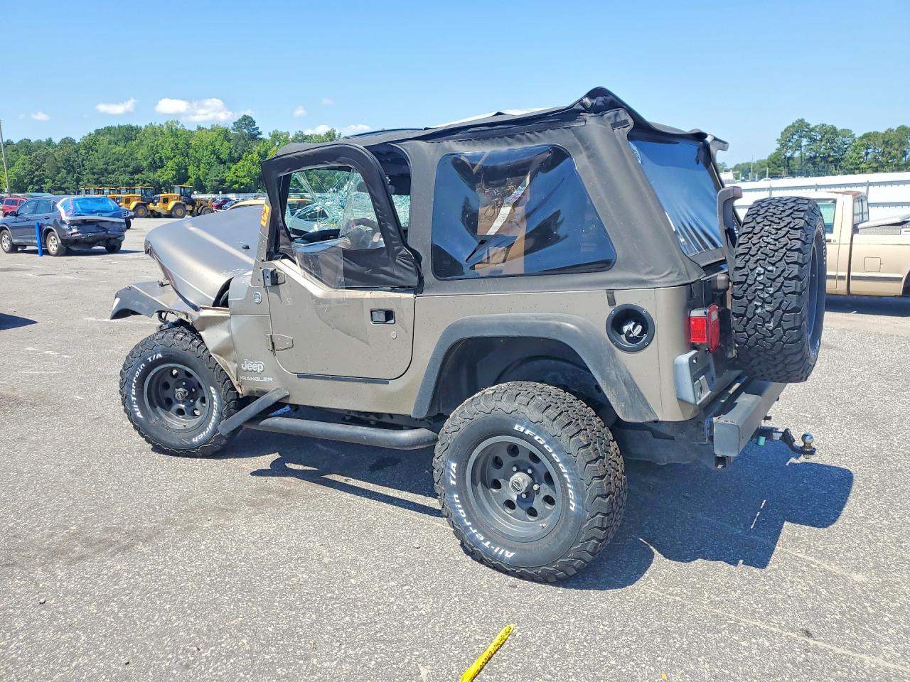2006 Jeep Wrangler / Tj Se Tan vin: 1J4FA29156P766895